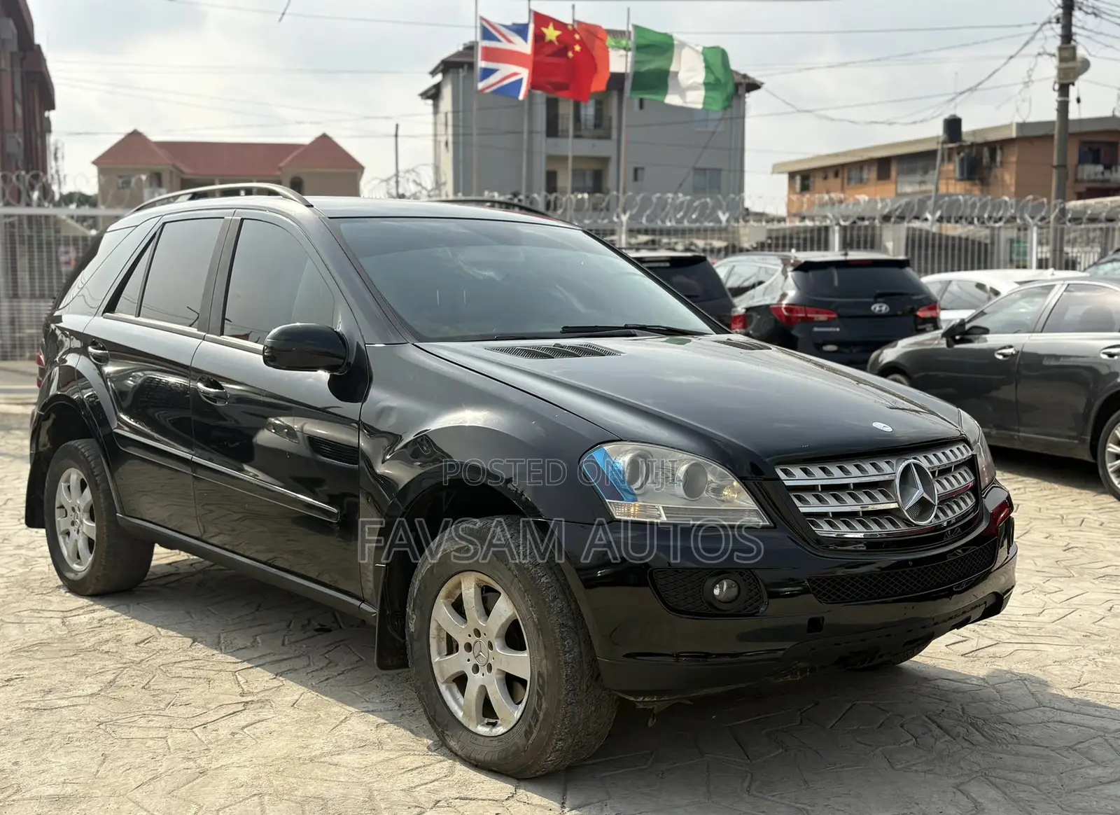 Mercedes-Benz M Class ML 350 AWD 4Matic (3.5L V6 7A) 2006 Black