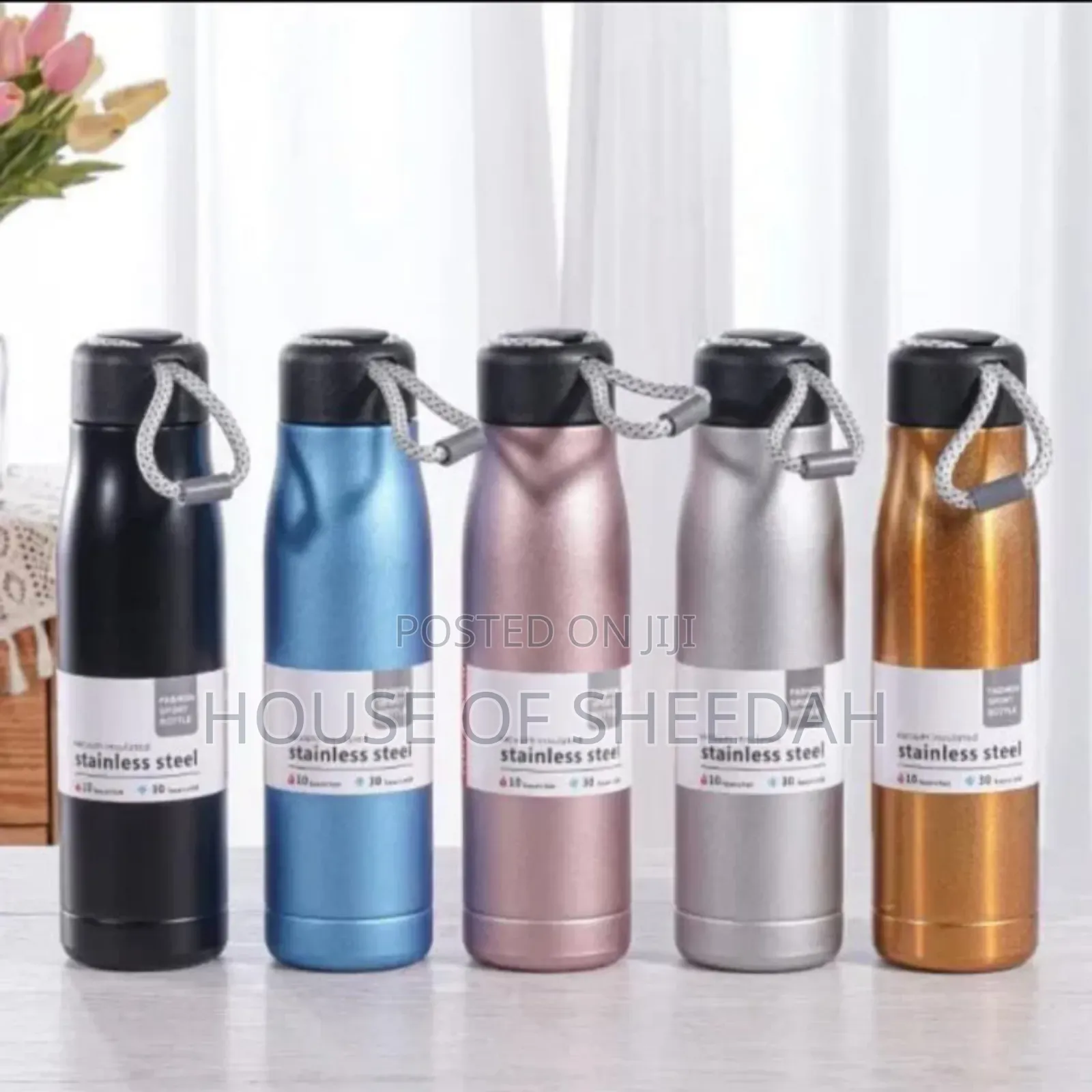 Stainless Steel Vacuum-Insulated Sports Bottles,550ml.