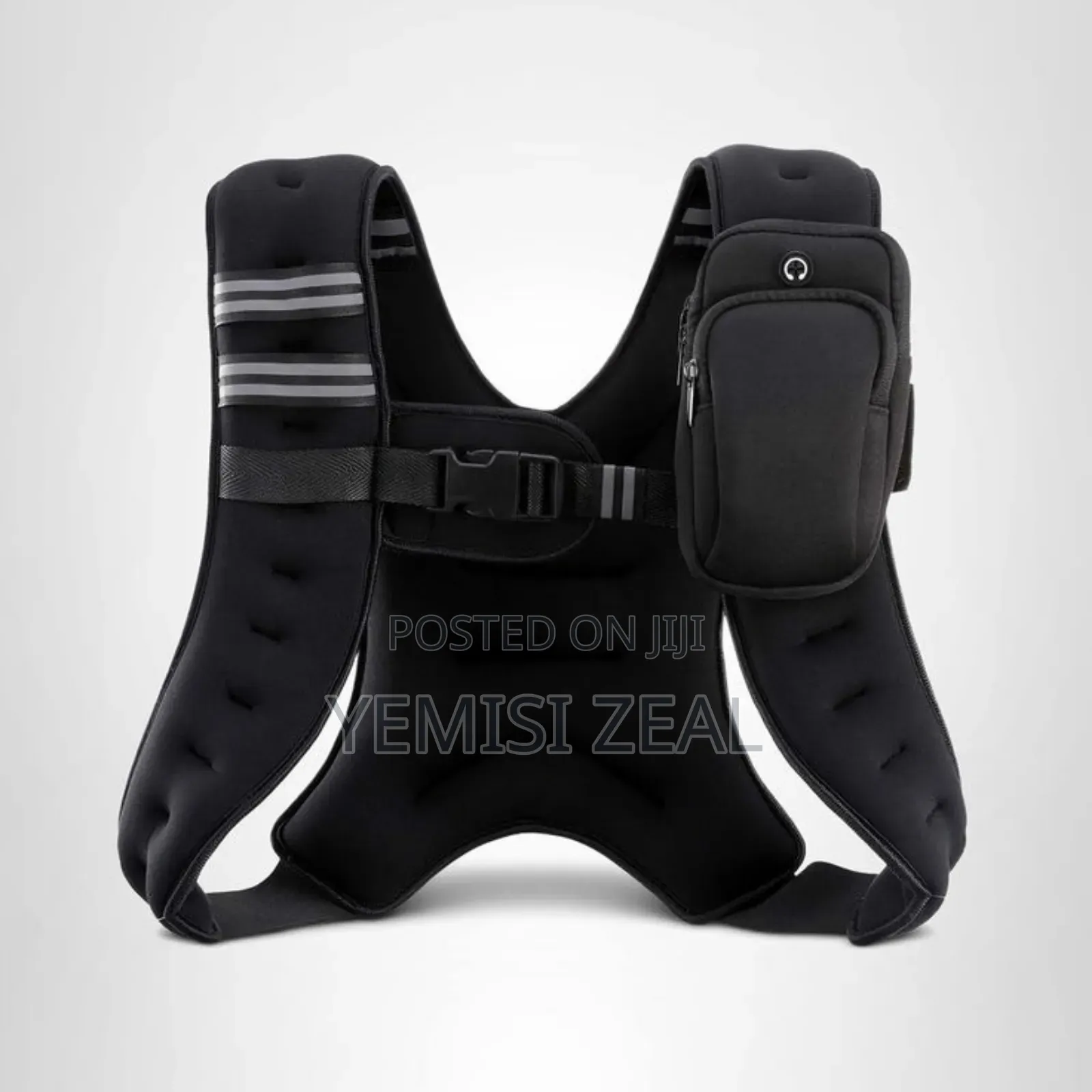 5kg, 10kg Weighted Vest With Phone Pouch