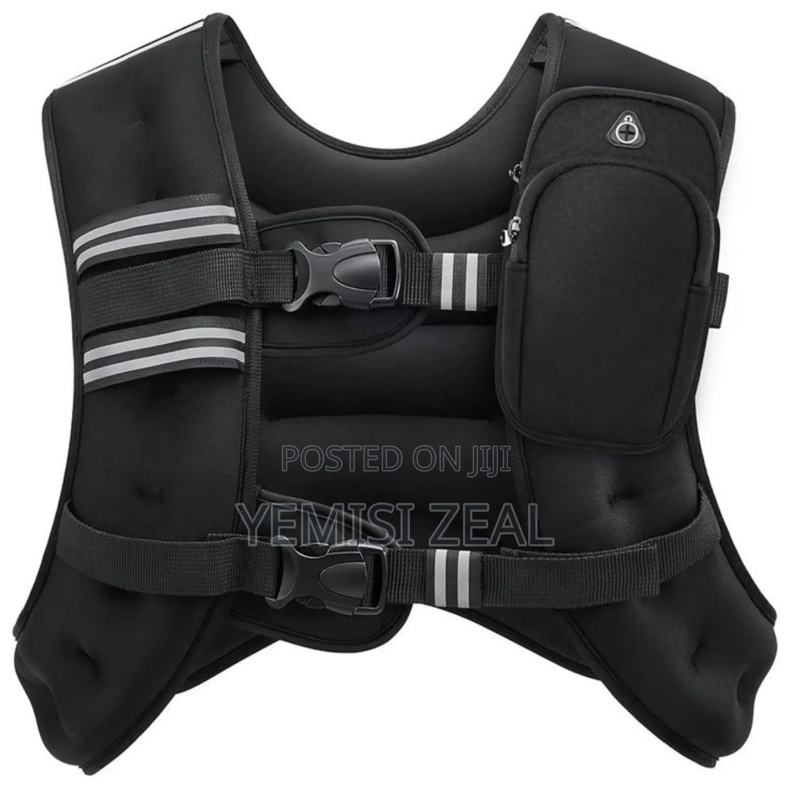 5kg, 10kg Weighted Vest With Phone Pouch