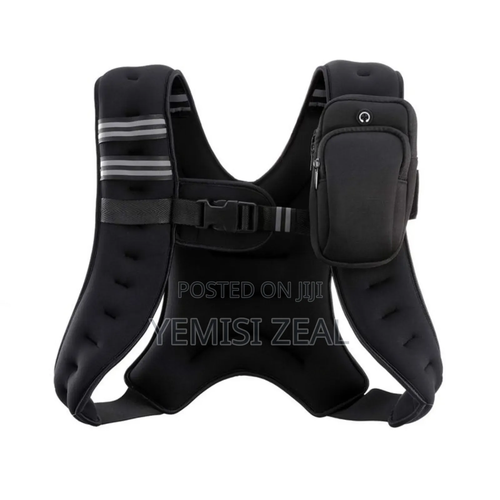 5kg, 10kg Weighted Vest With Phone Pouch
