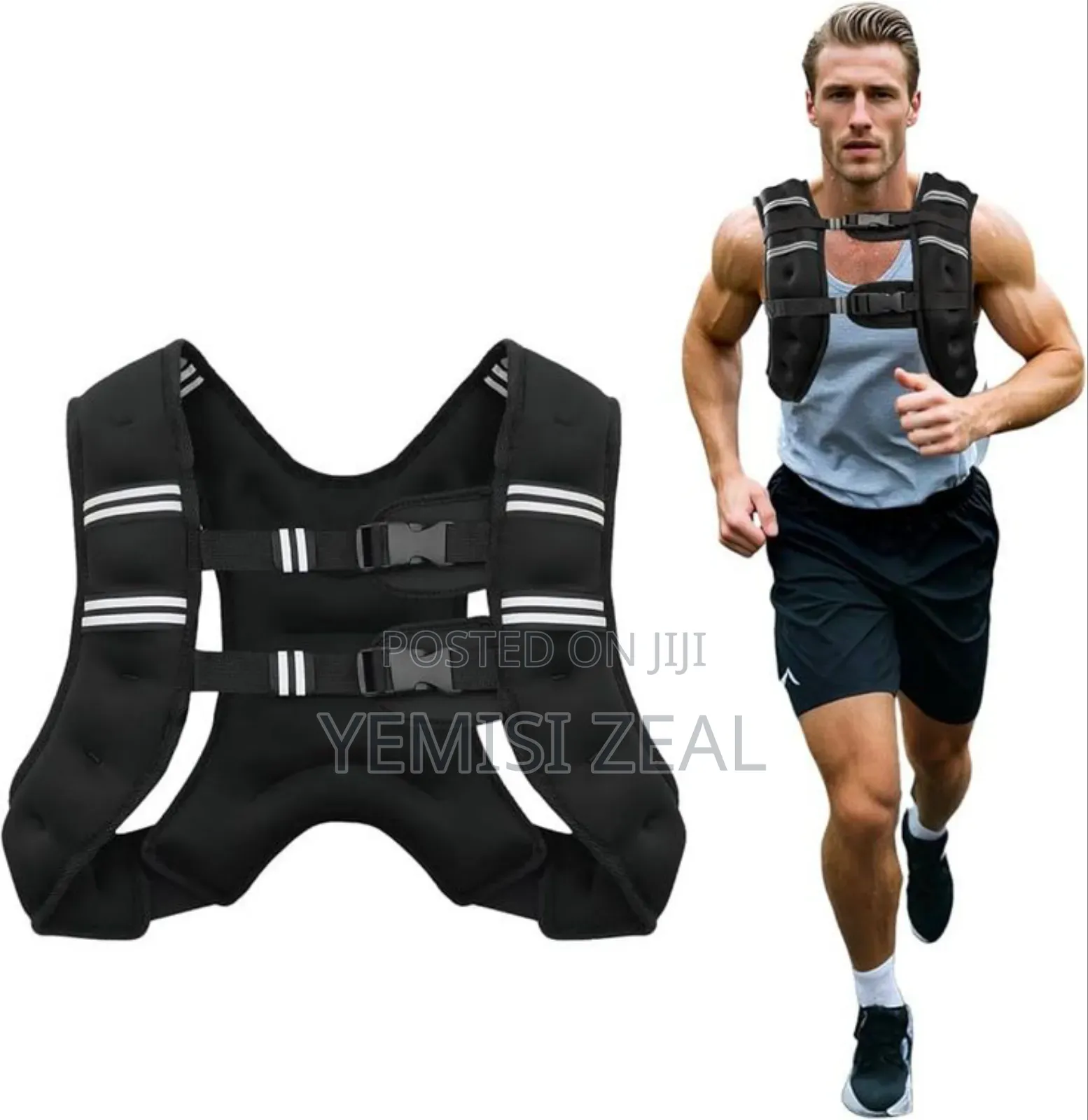 Durable Running/Weight Vest In 5kg, 10kg