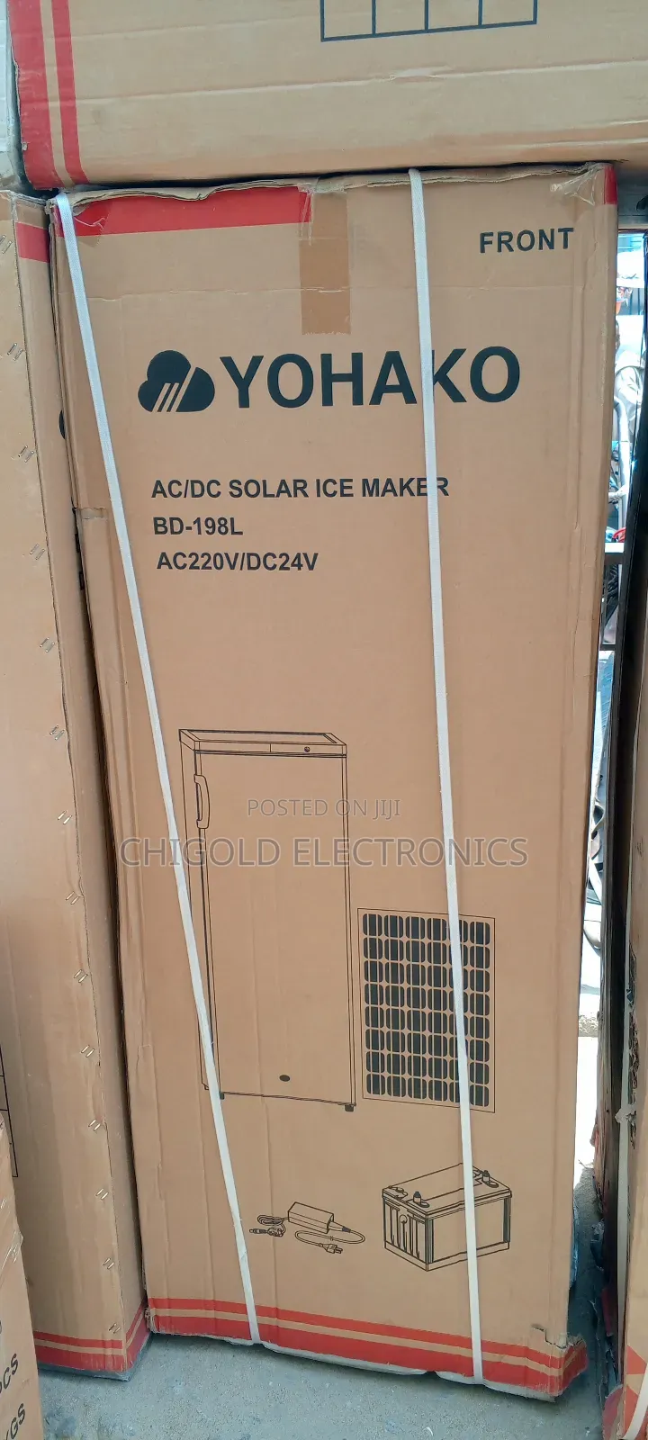 Original Yohako Upright Freezer 10 Step Inverter and Solar