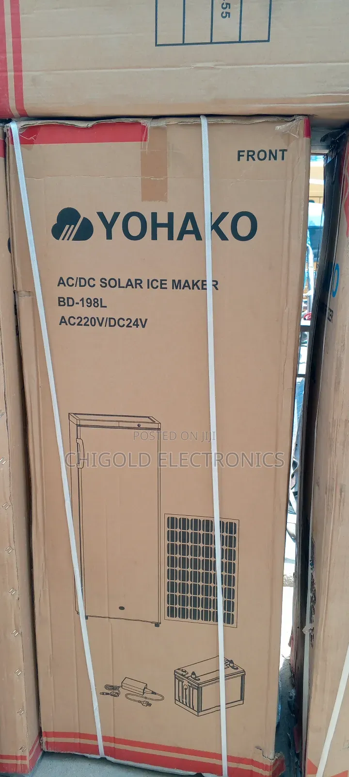 Original Yohako Upright Freezer 10 Step Inverter and Solar