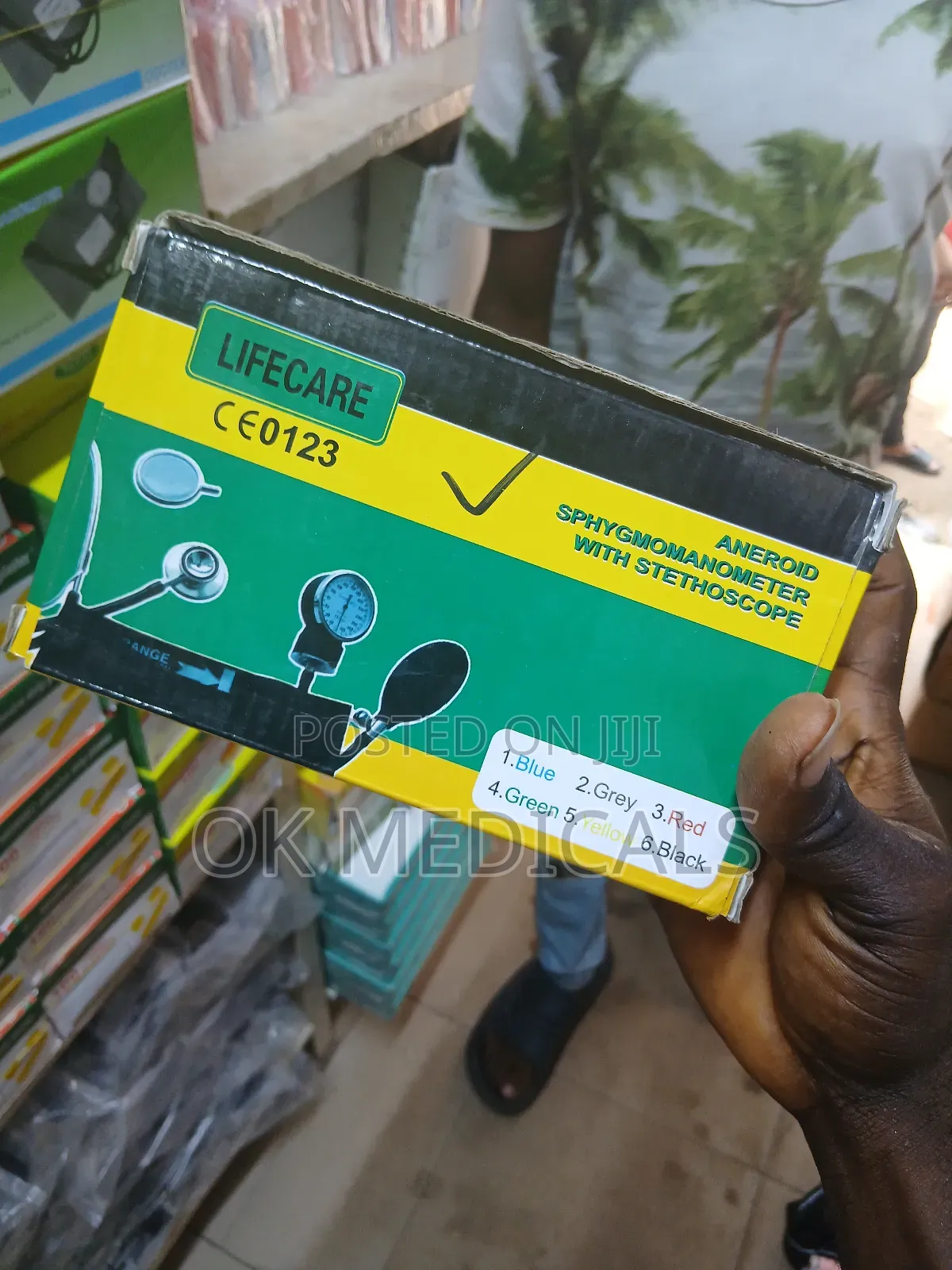 Pocket Sphygmomanometer With Stethoscope