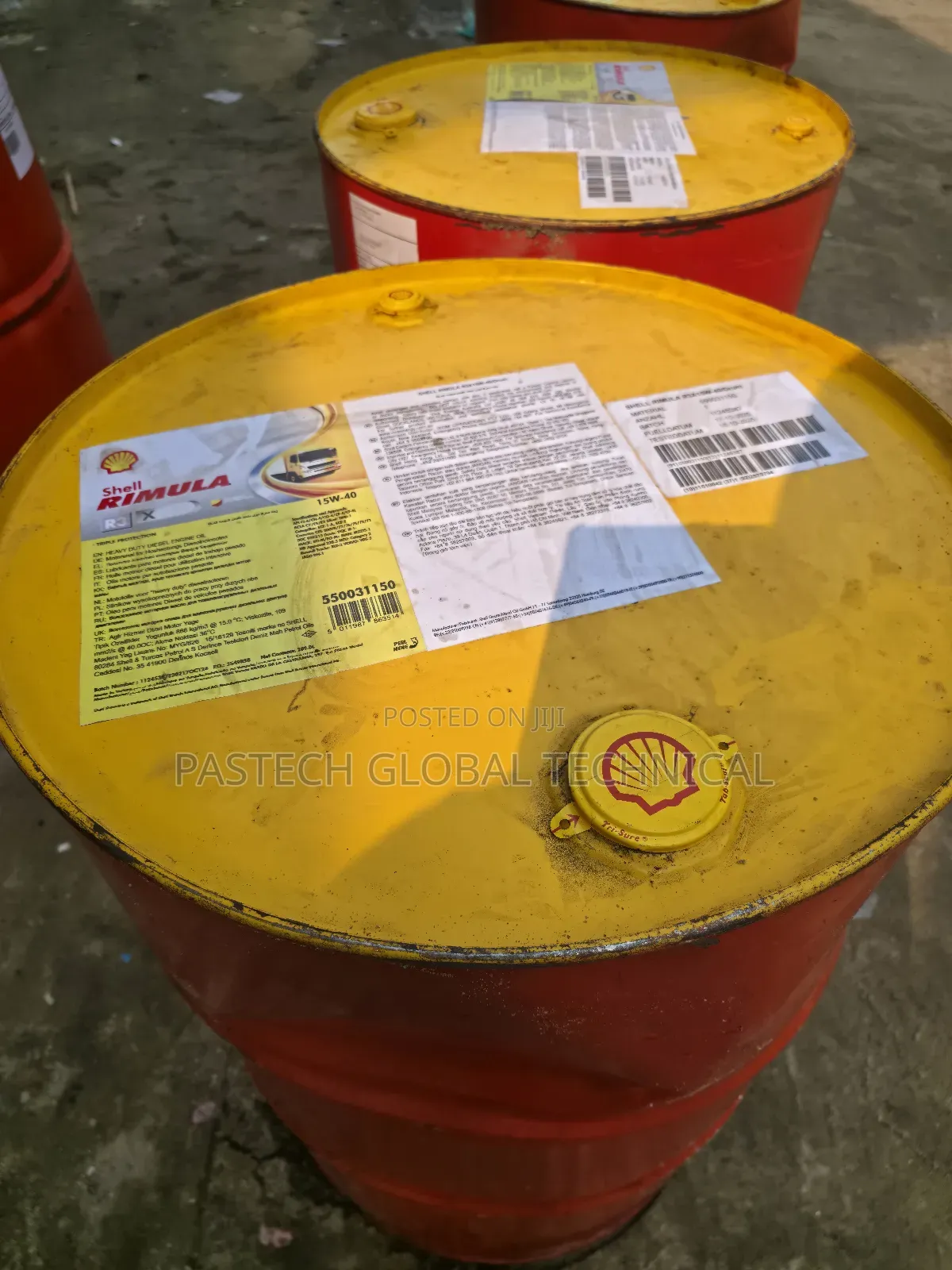 Shell Rimula R3 X 15w-40// Industrial Diesel Engine Oil