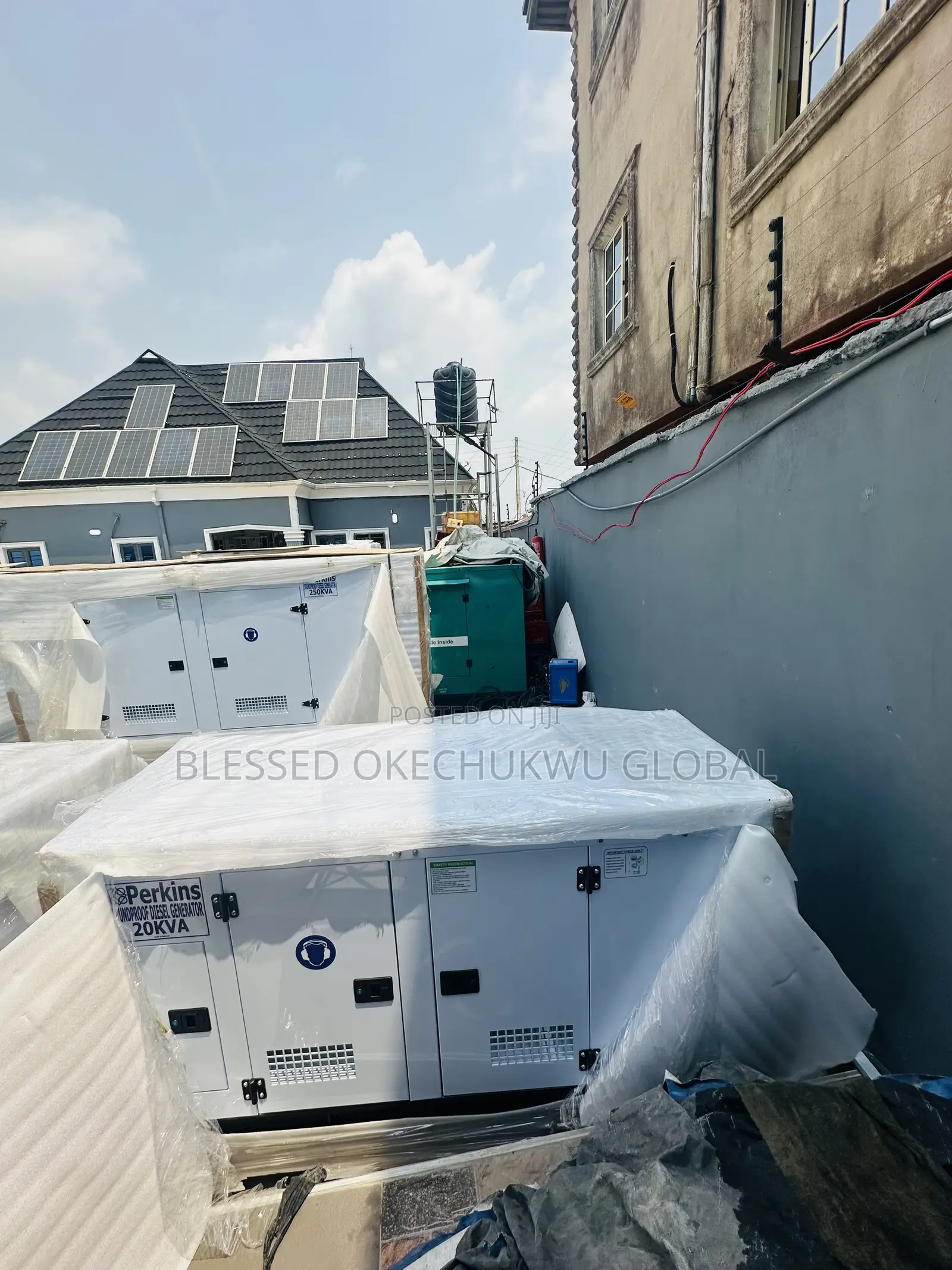 ~Sp20kva Perkins Soundproof Generator Very Low Noiseless Generator