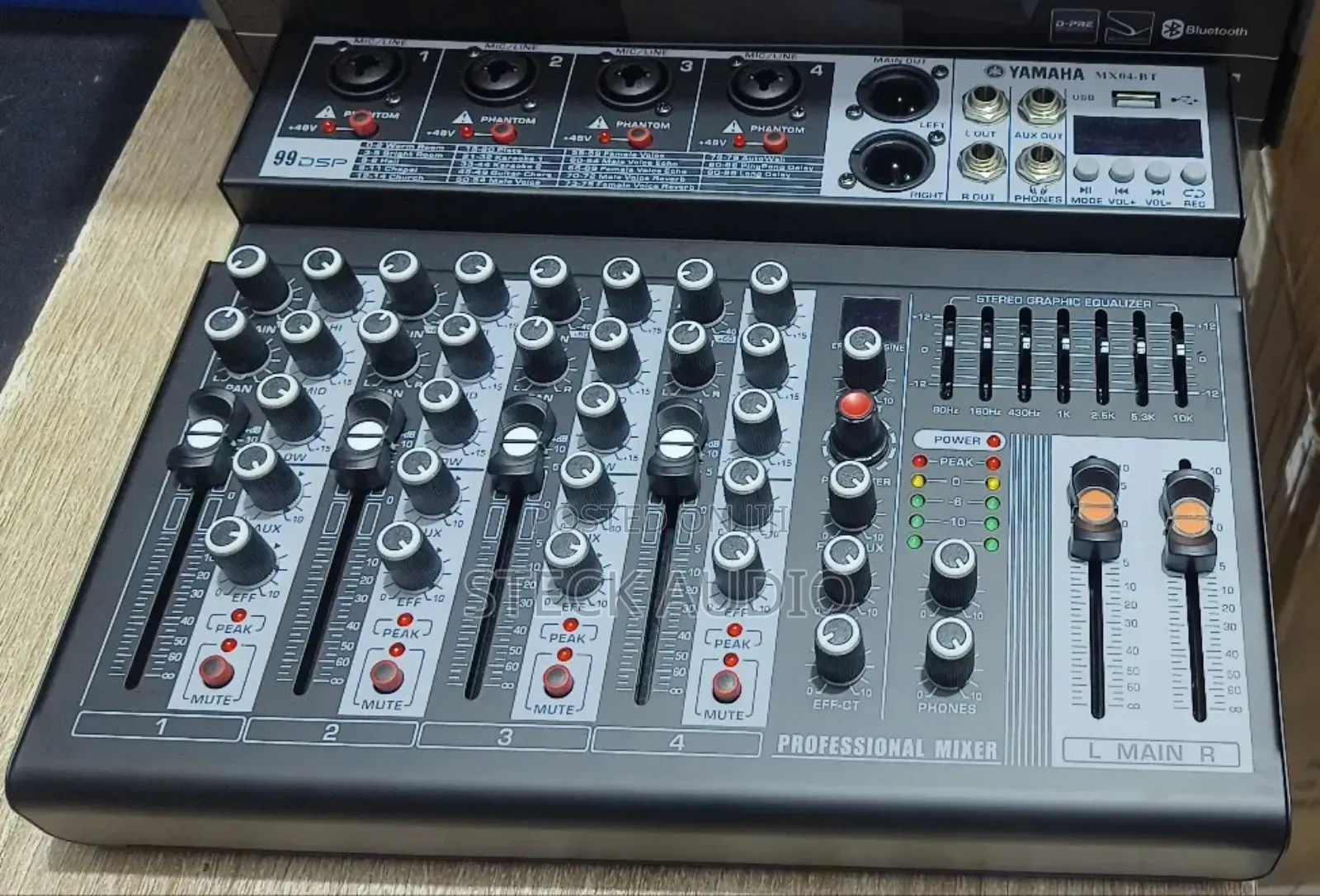 Mx04bt Yamaha Portable Mixer