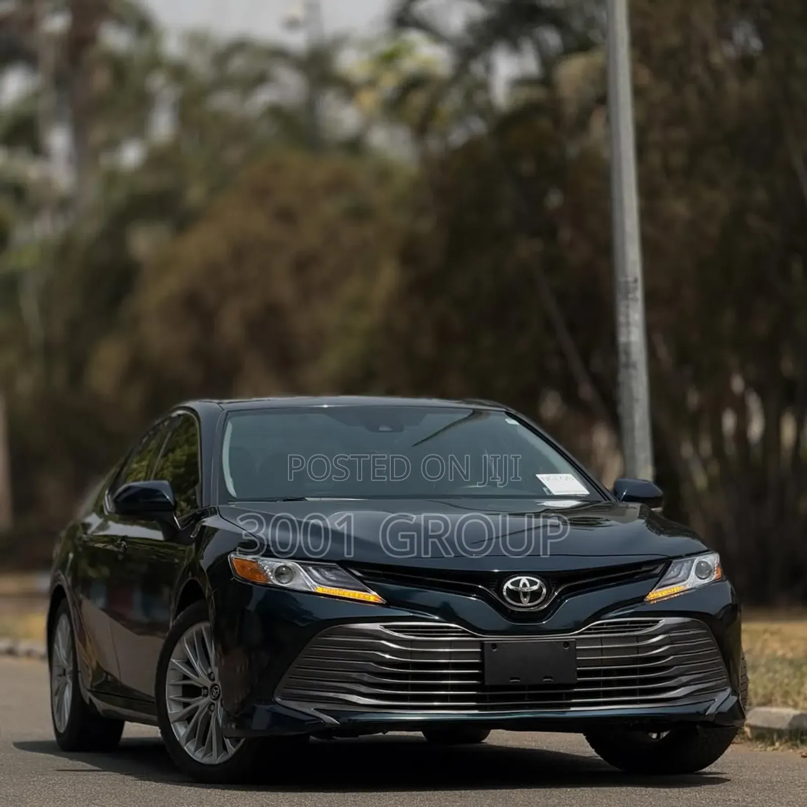 Toyota Camry XLE (2.5L 4cyl 8A) 2019 Black