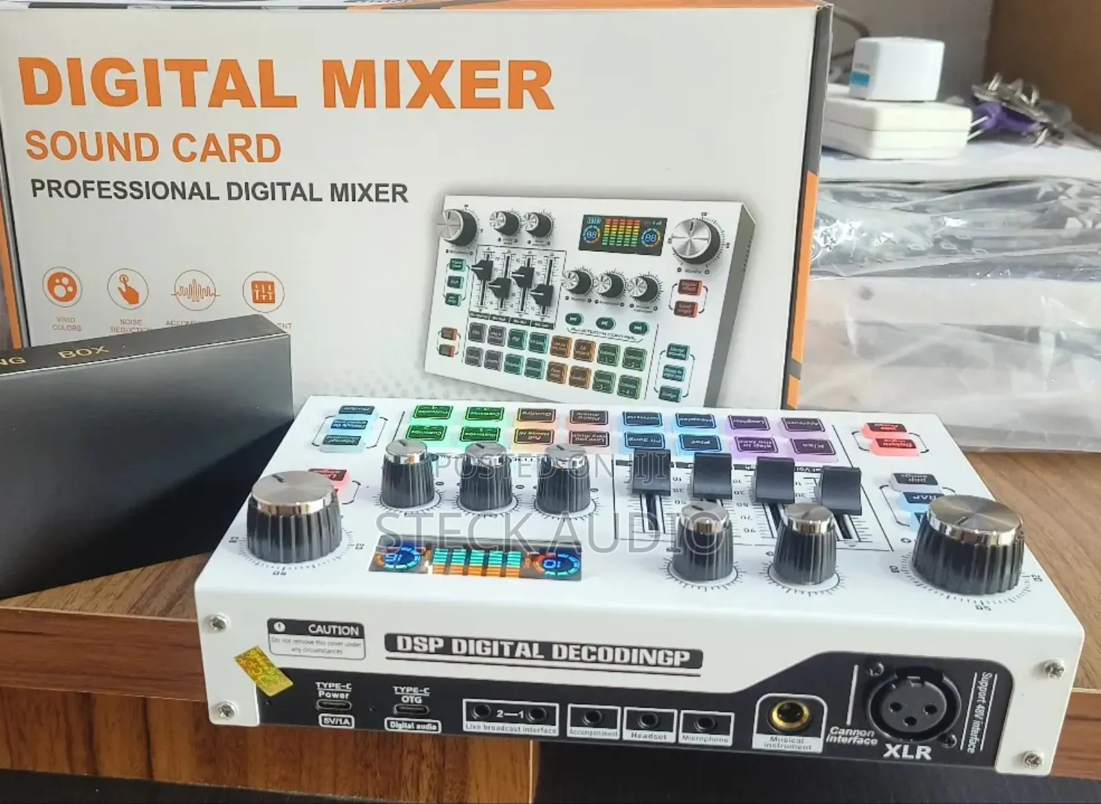 X7 Digital Sound Card Mixer