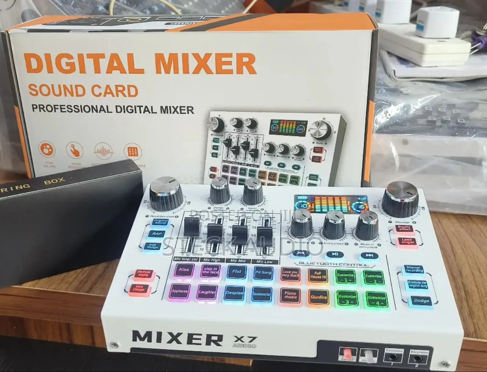 X7 Digital Sound Card Mixer