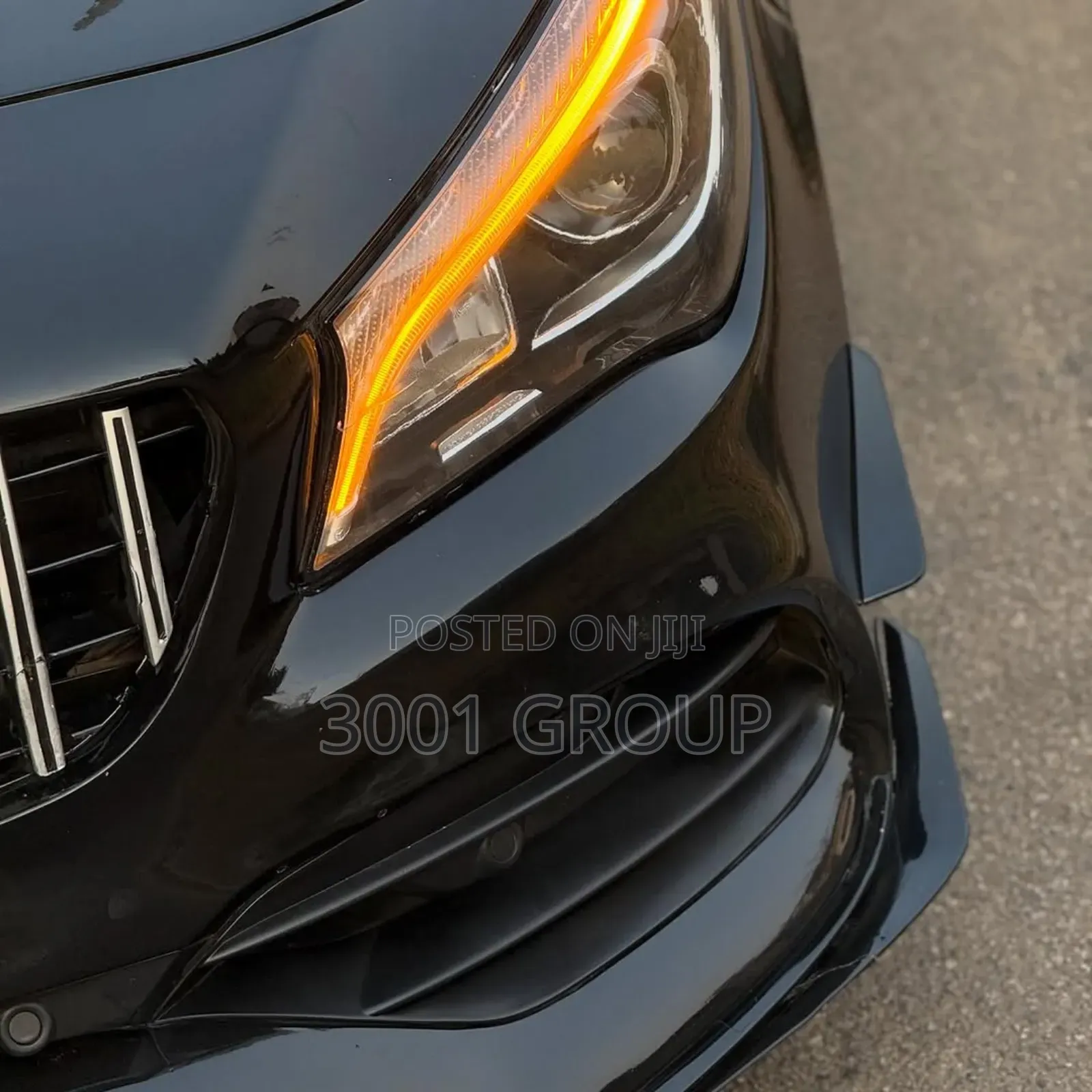 Mercedes-Benz CLA-Class AMG CLA 45 4MATIC Sedan 2017 Black