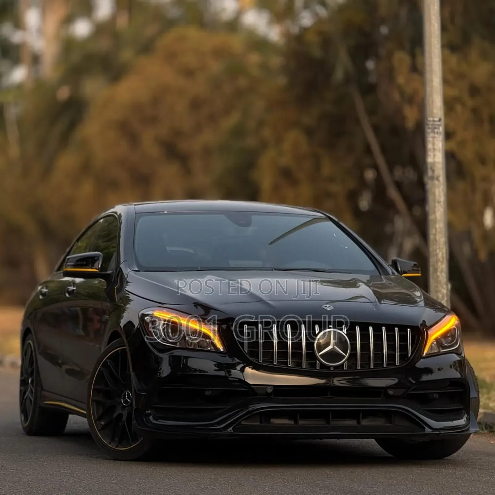 Mercedes-Benz CLA-Class AMG CLA 45 4MATIC Sedan 2017 Black