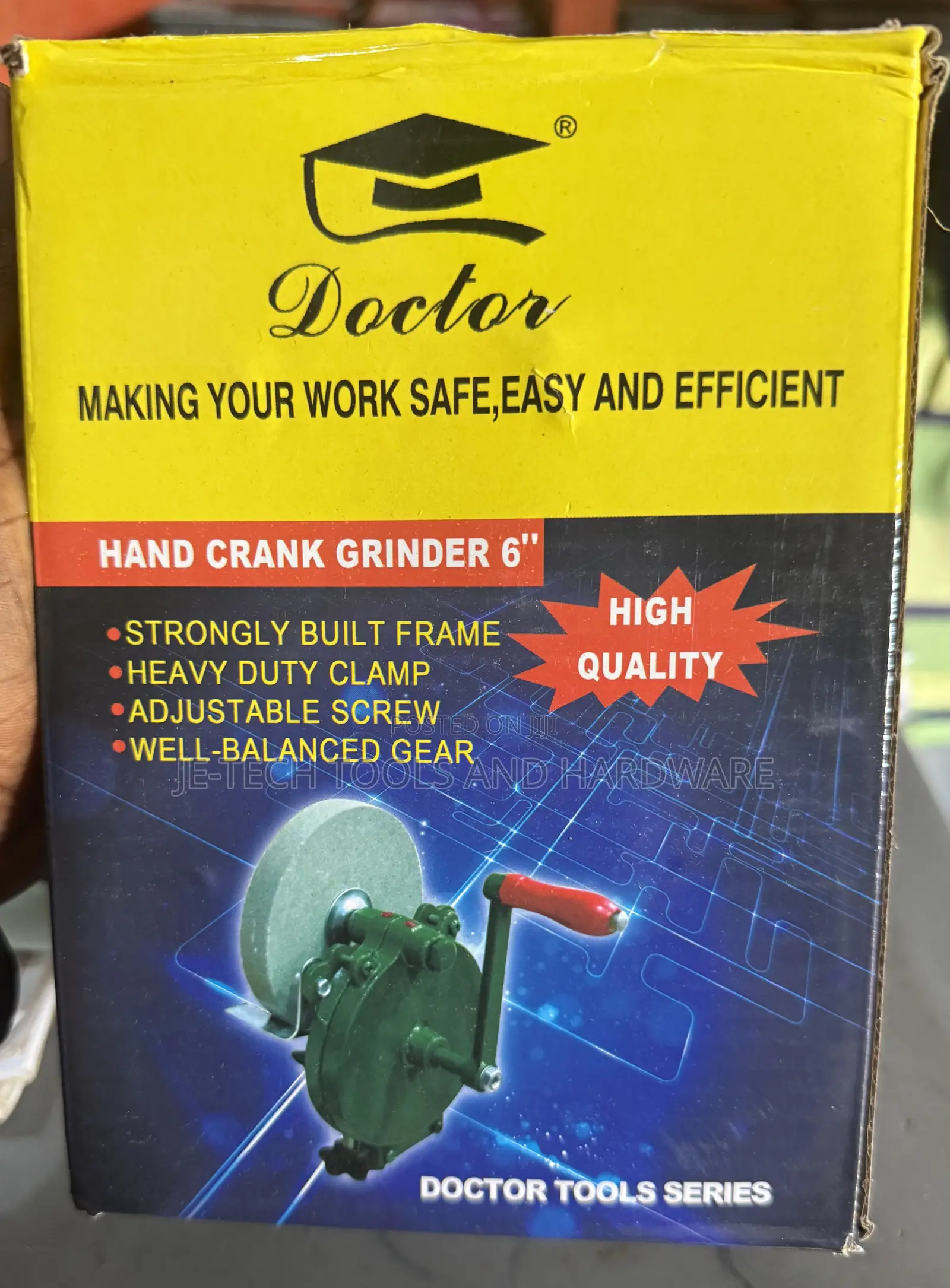 Inch Hand Crank Grinder And Disc