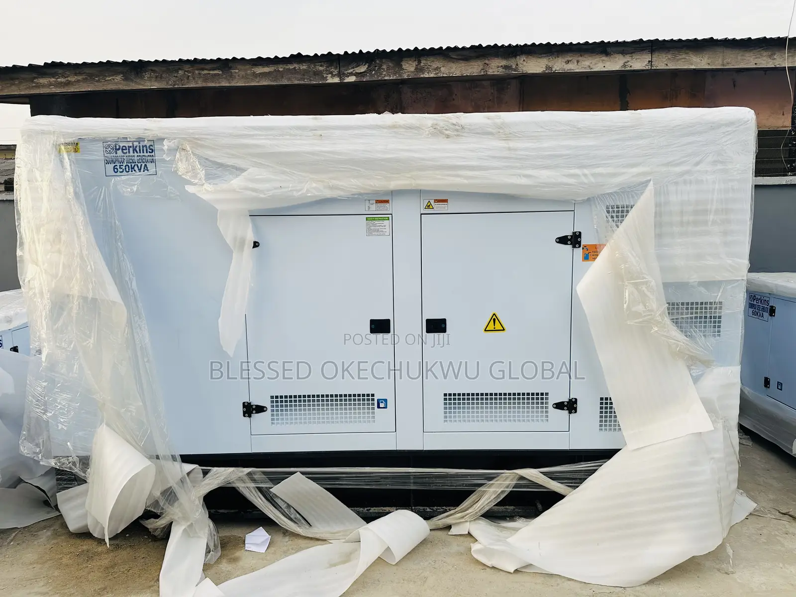 ~Sp650kva Perkins Soundproof Generator Noiseless Coolest Generator