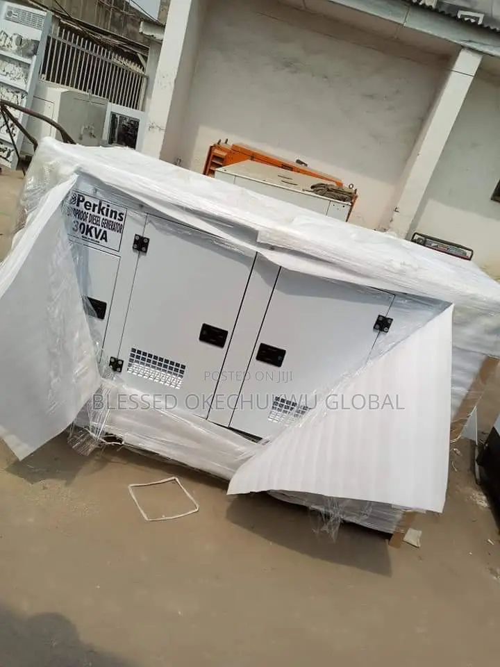 ~Sp30kva Perkins Soundproof Generator Noiseless Coolest Generator
