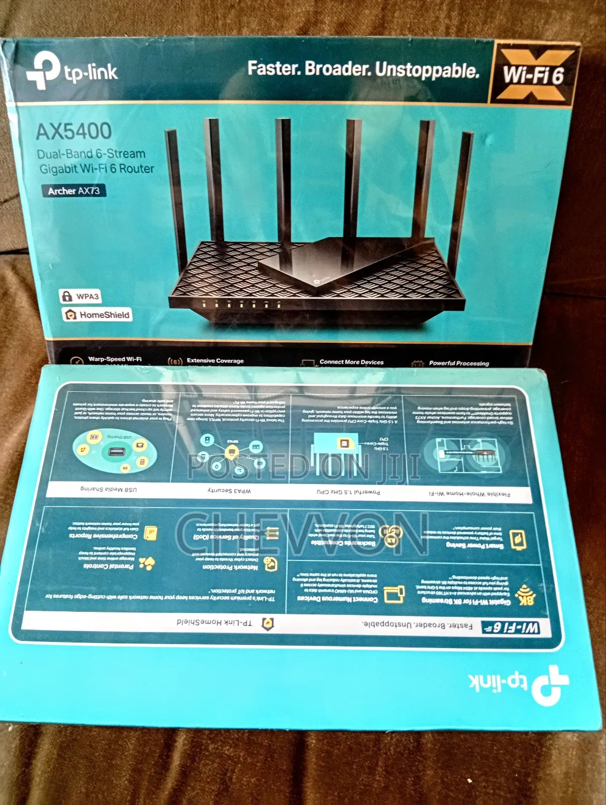 Ax5400 Dual Band 6 Stream Gigabit Wifi 6 Router