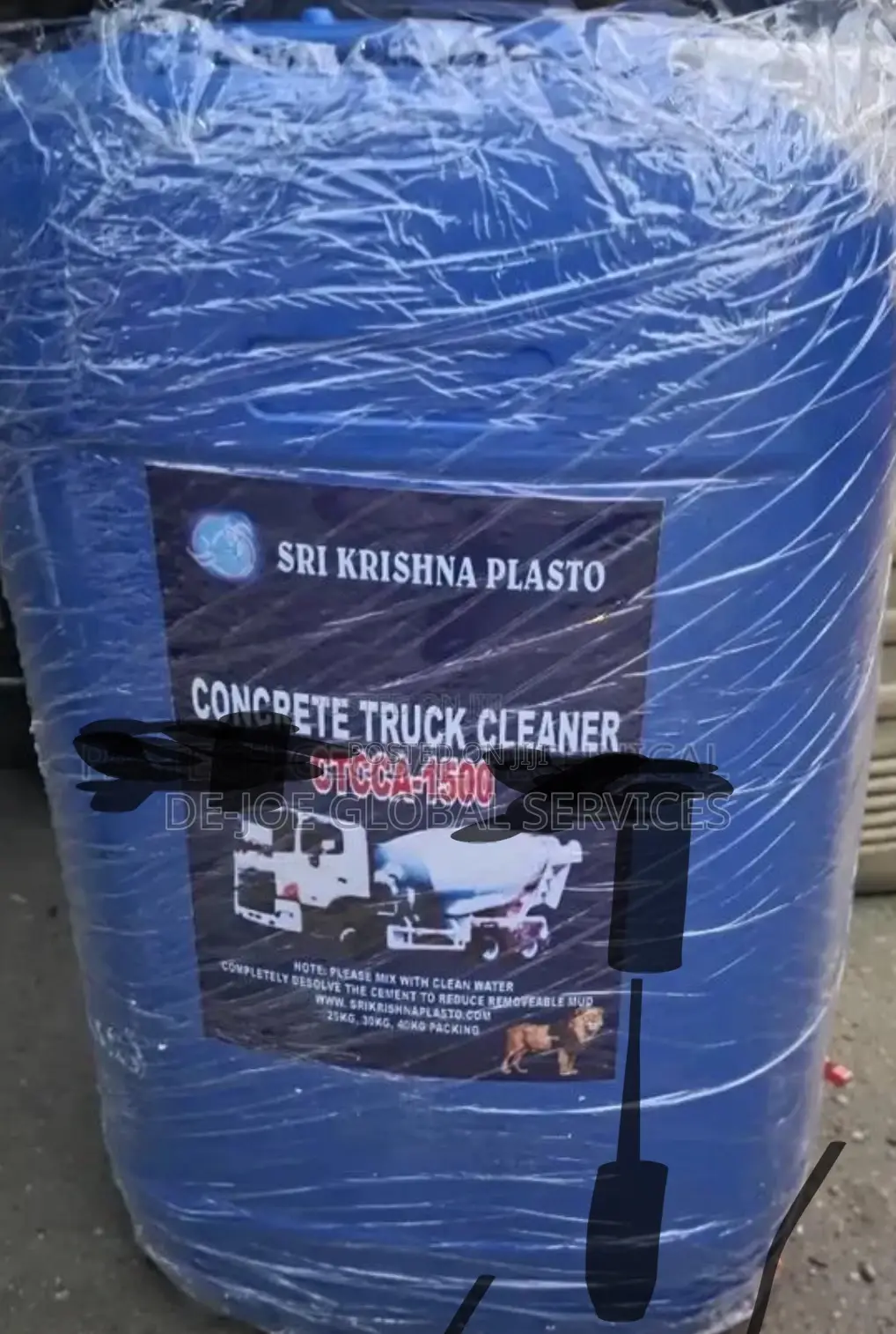 Sri Krishna Plasto’S Concrete Truck Cleaner Ctcca-1500 25l