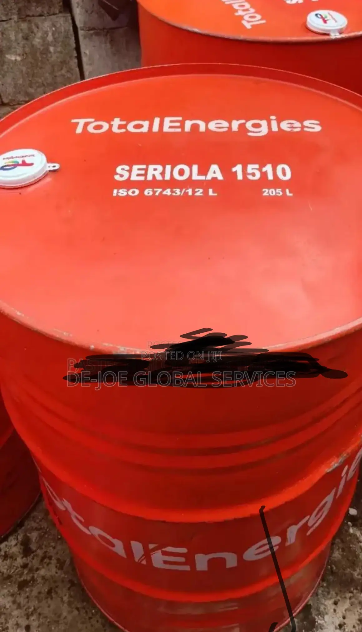 Totalenergies Seriola 1510 Mineral-Based Heat Transfer Oil 209l