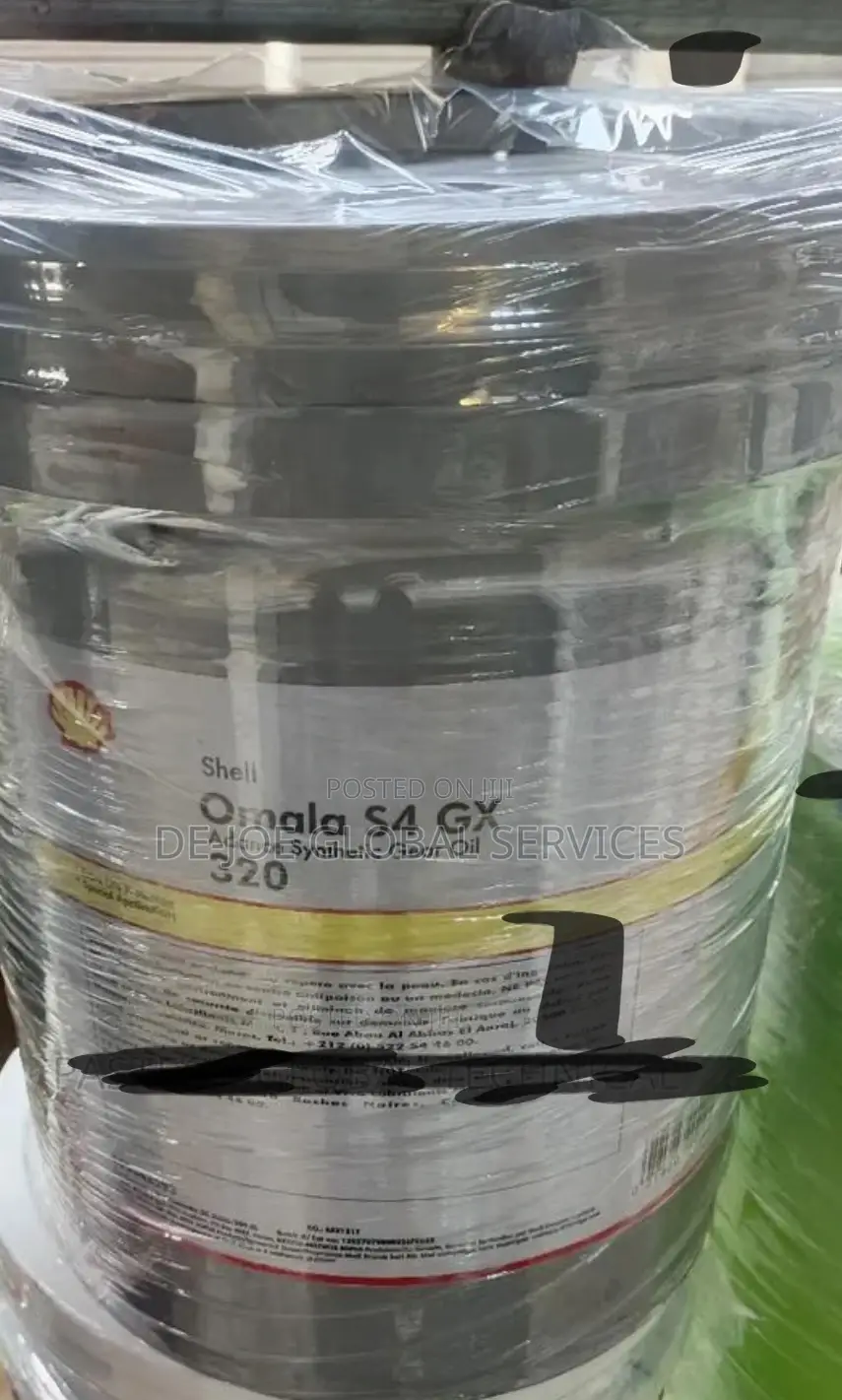 Shell Omala S4 Gx 320 Synthetic Heavy-Duty Industrial Gear Oil 20l