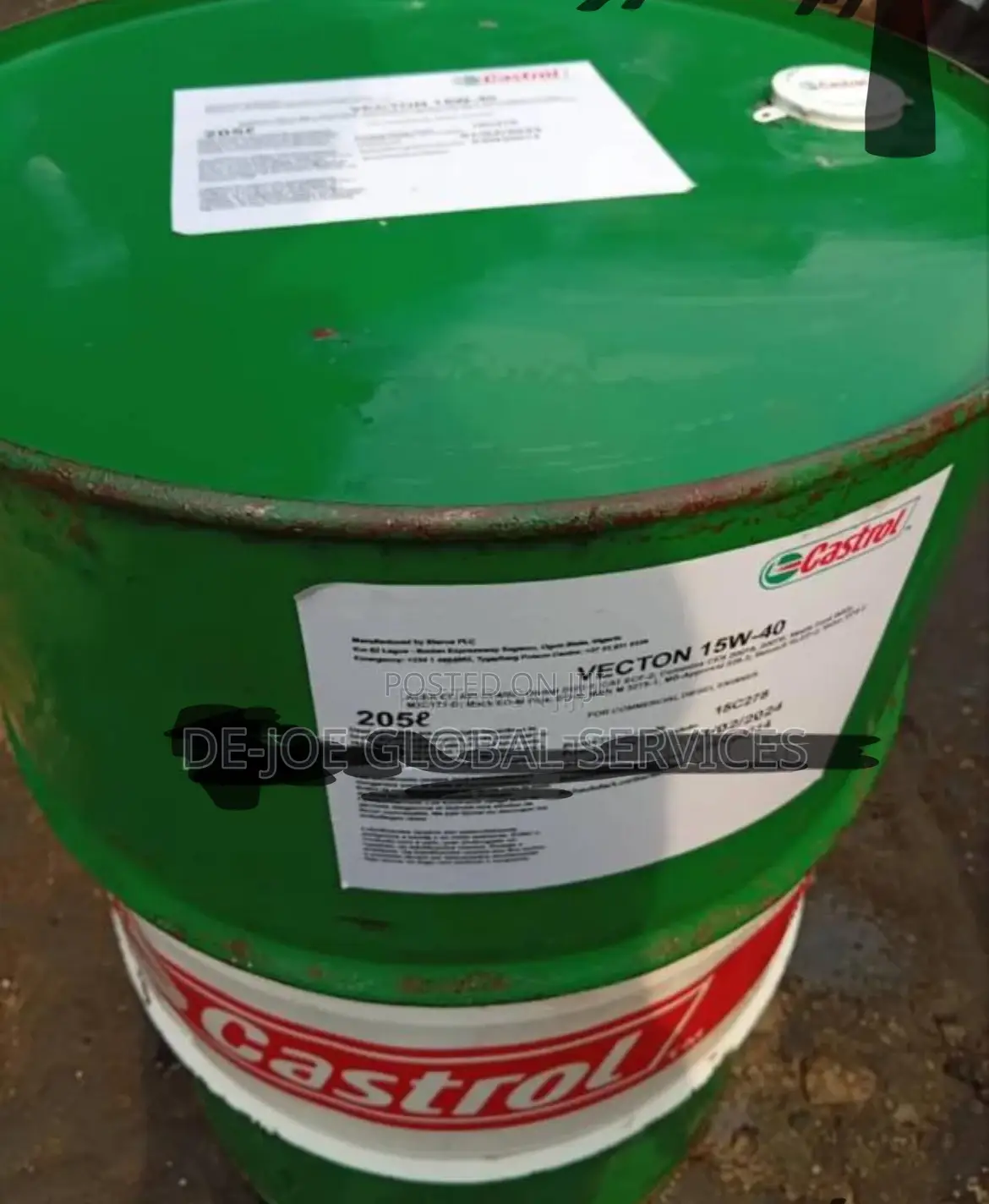 Castrol Vecton 15w-40 Heavy-duty Diesel Engine Oil 209l