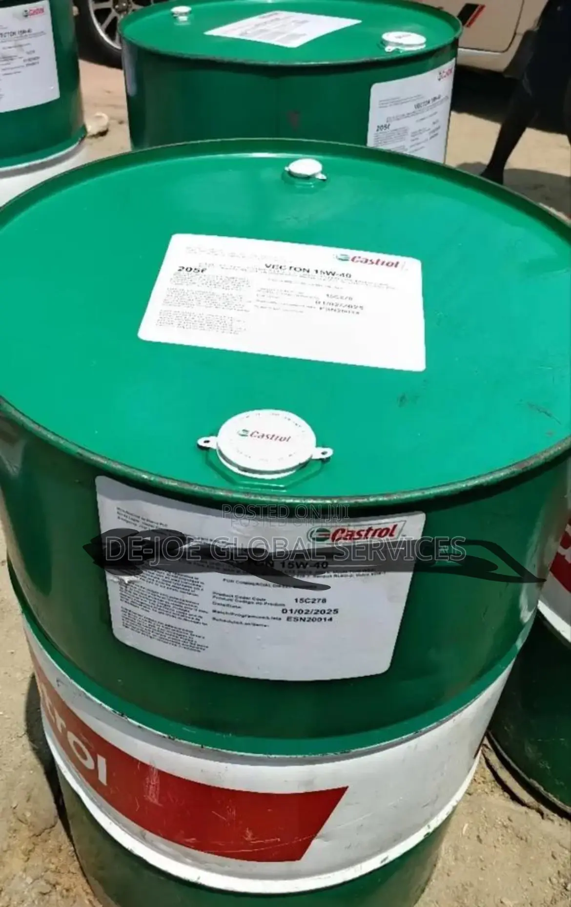 Castrol Vecton 15w-40 Part-Synthetic Heavy-Duty Diesel Engine Oil