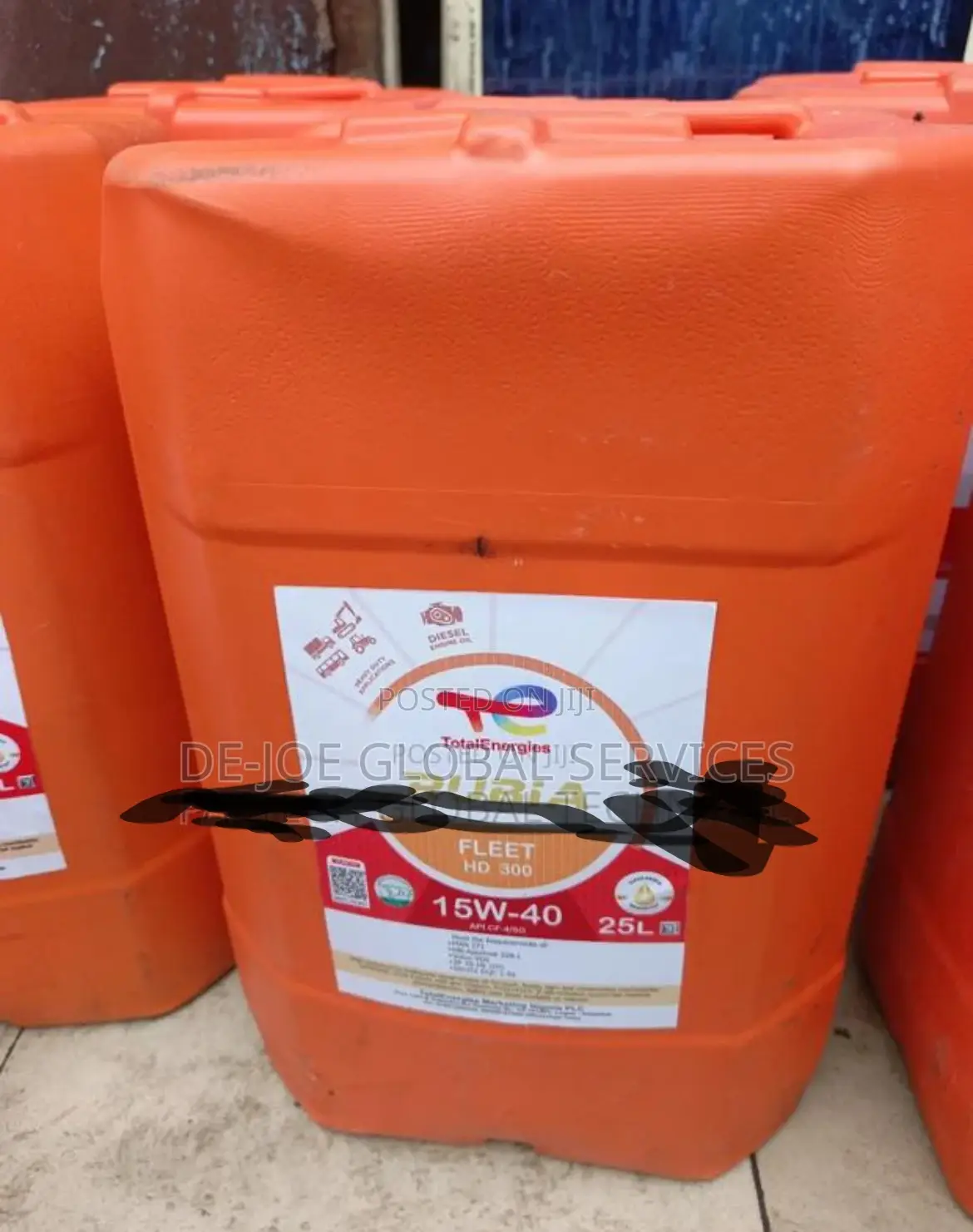 Totalenergies Rubia Fleet Hd 300 15w-40 Oil 25l