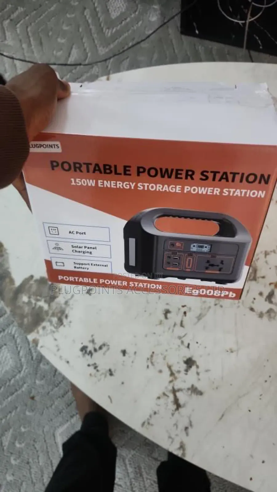 Portable Power Station Solar Generator 150w