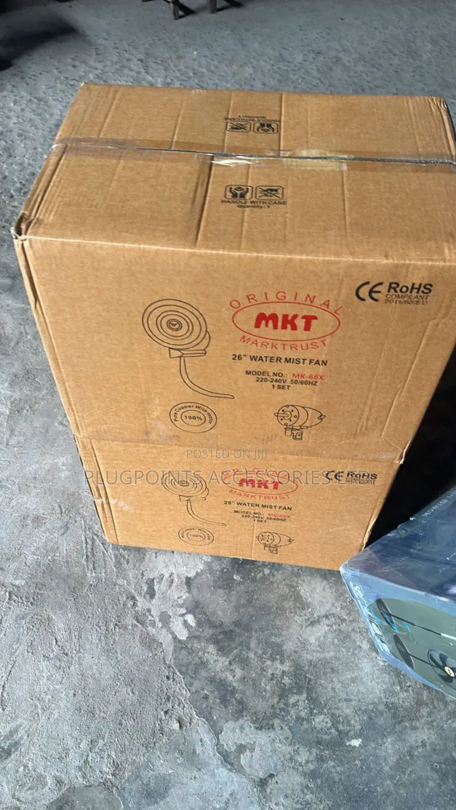 MKT Industrial Mist Fan 20/26"