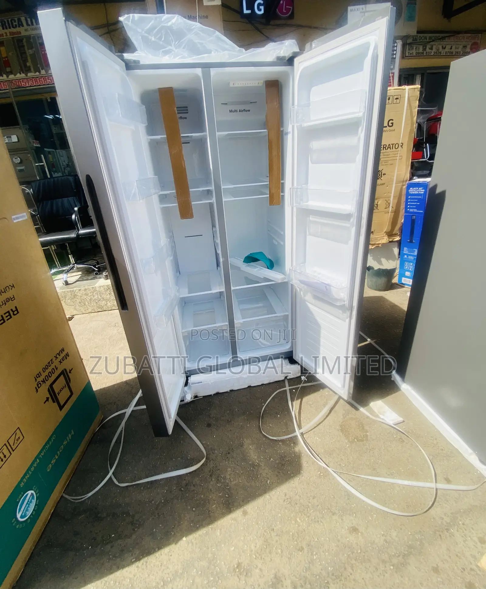 Hisense Inverter Double Door Refrigerator 432l (Ref-56wc)