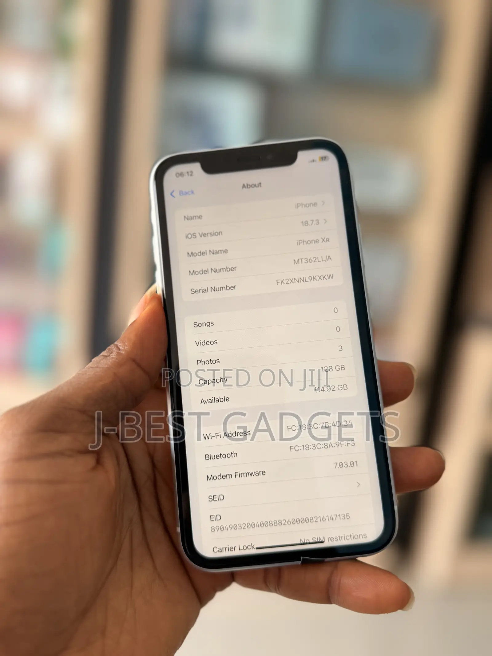 Apple iPhone XR 128 GB White