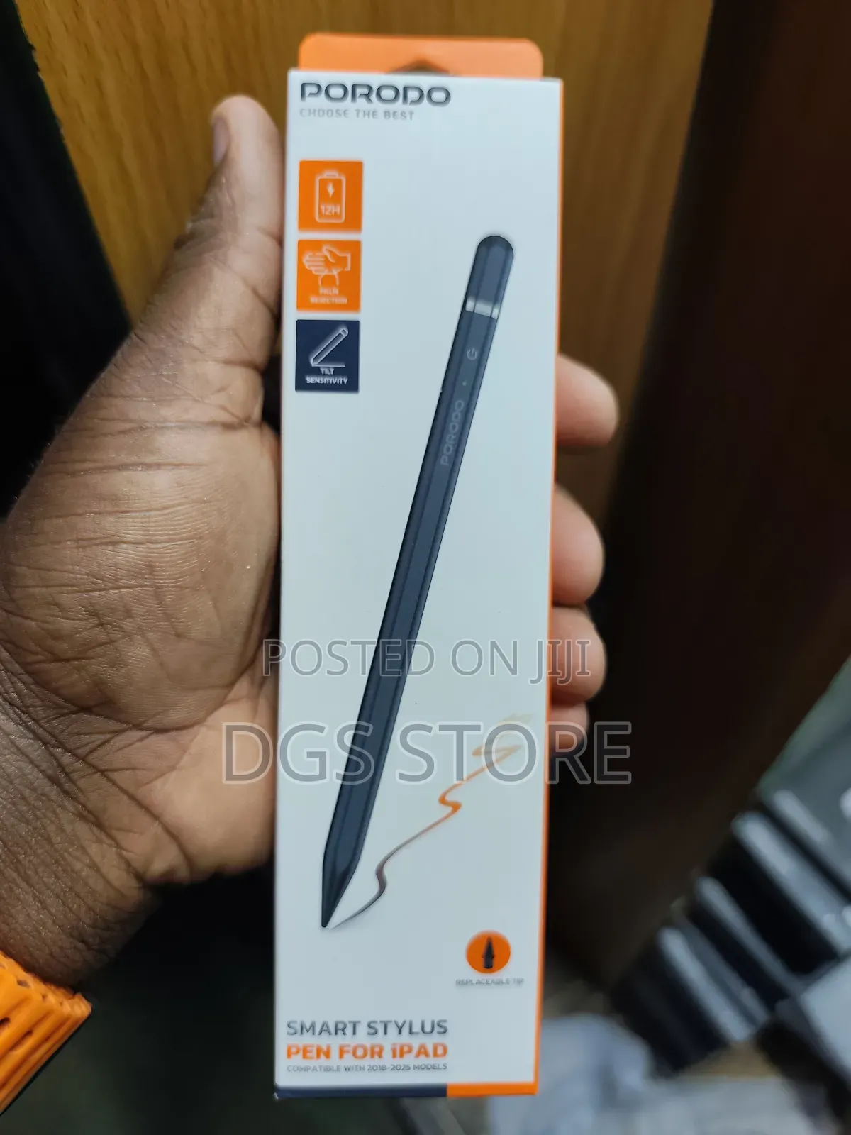 Porodo Stylus Pen for iPad Compatible With 2018 - 2025 Models