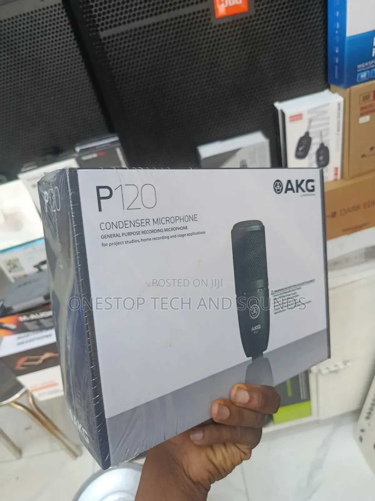 Akg P120 High-Performance Large Diaphragm Condenser Microphone