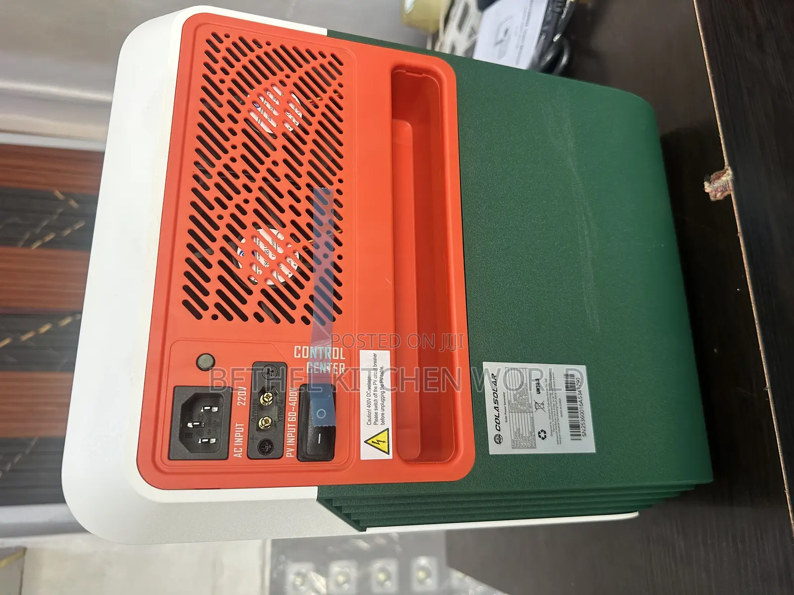 3.6kwh Cola Solar Generator Without Panel