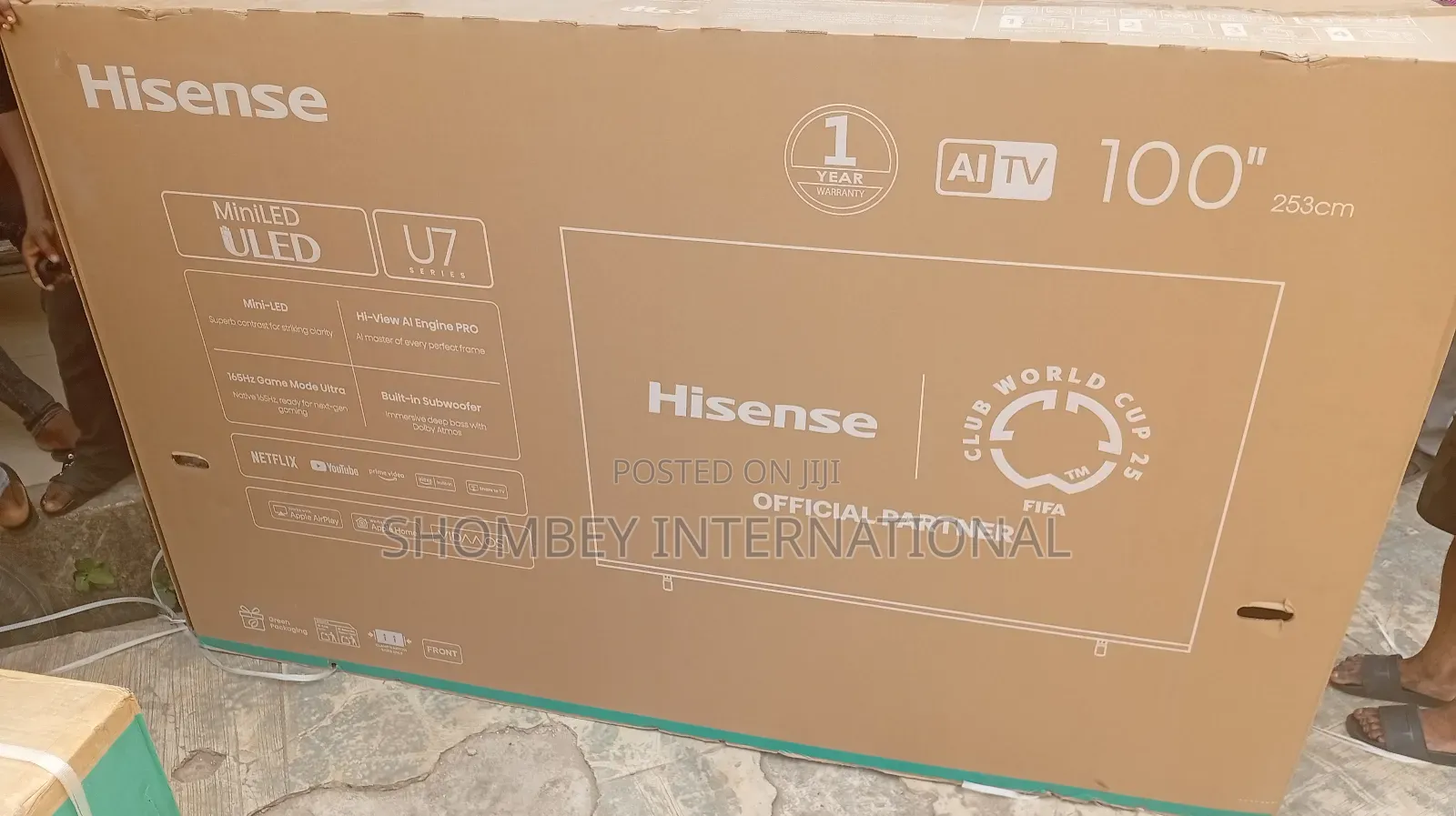Hisense 100" Uled Smart Tv
