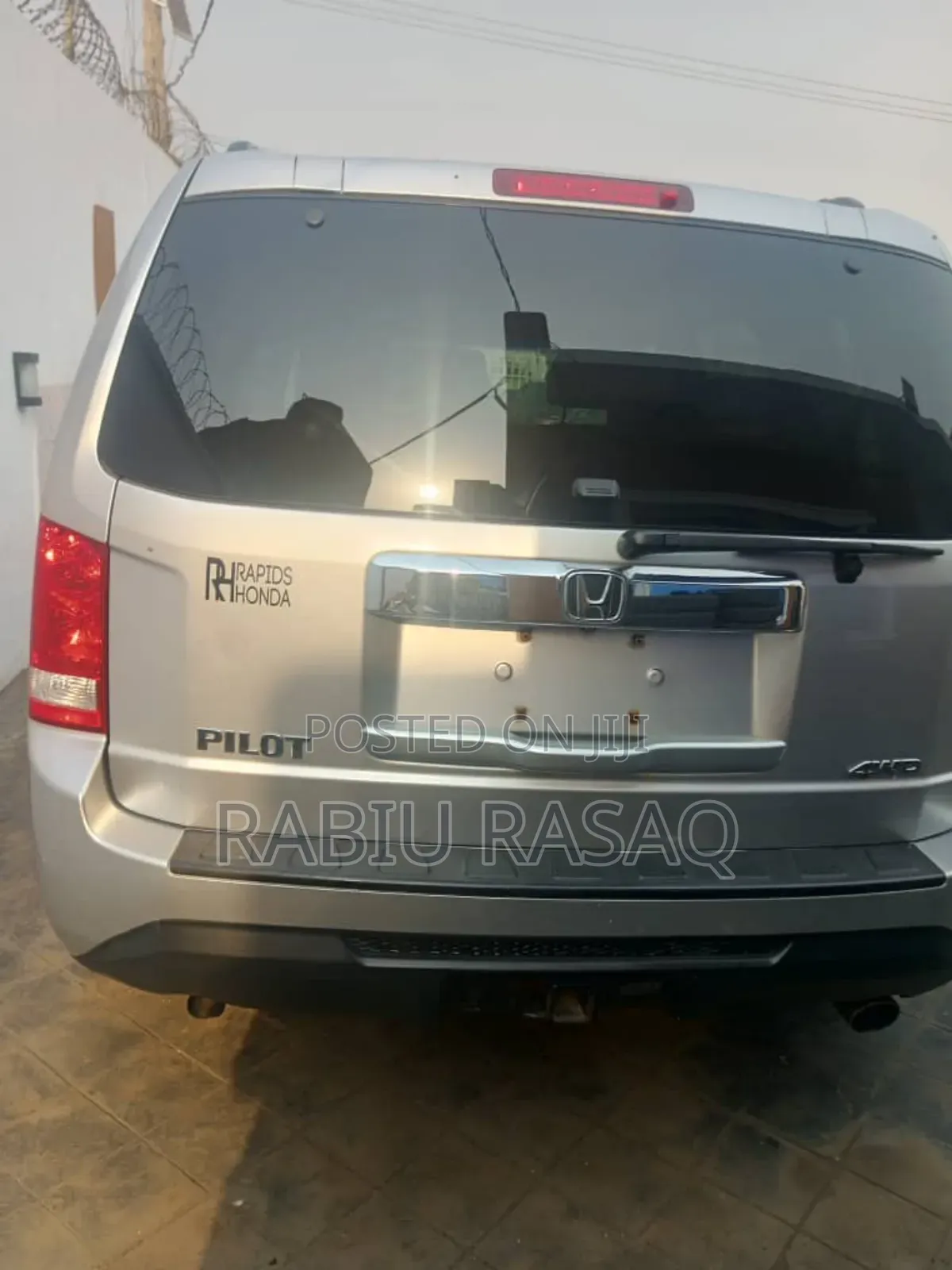 Honda Pilot 2012 Silver
