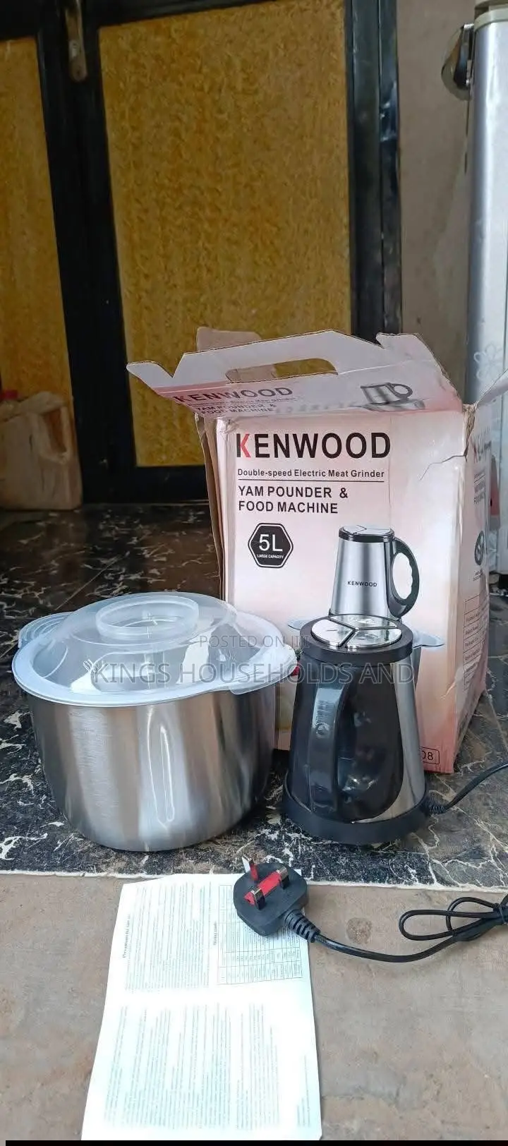 5 Liter Kenwood Yam Pounder