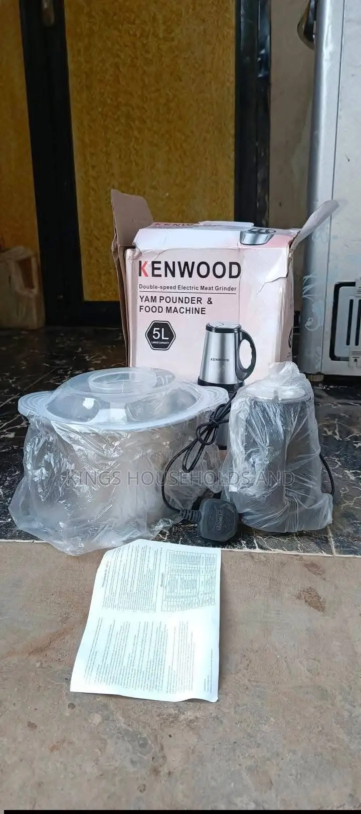 5 Liter Kenwood Yam Pounder
