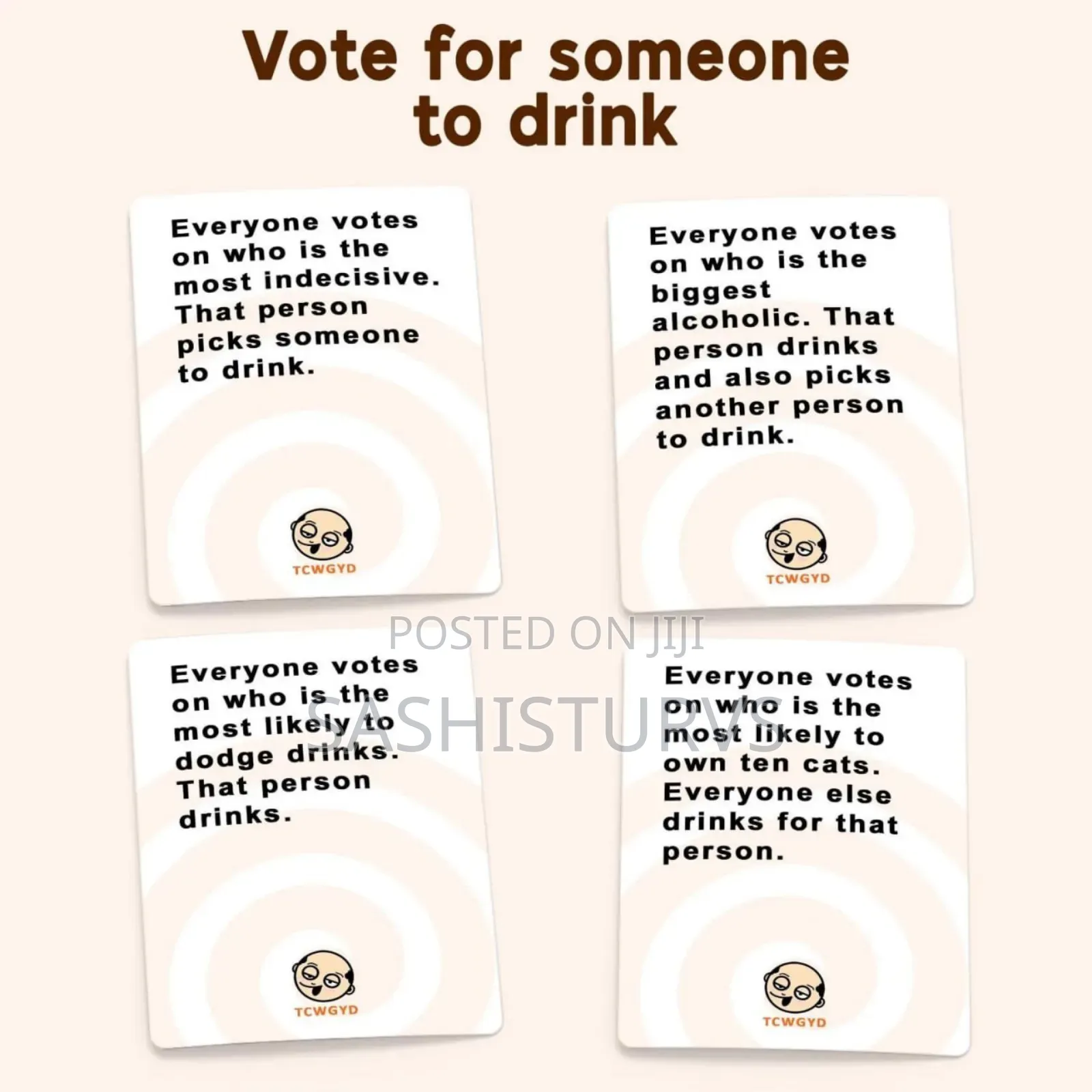 These Cards Will Get You Drunk Adult Card Game