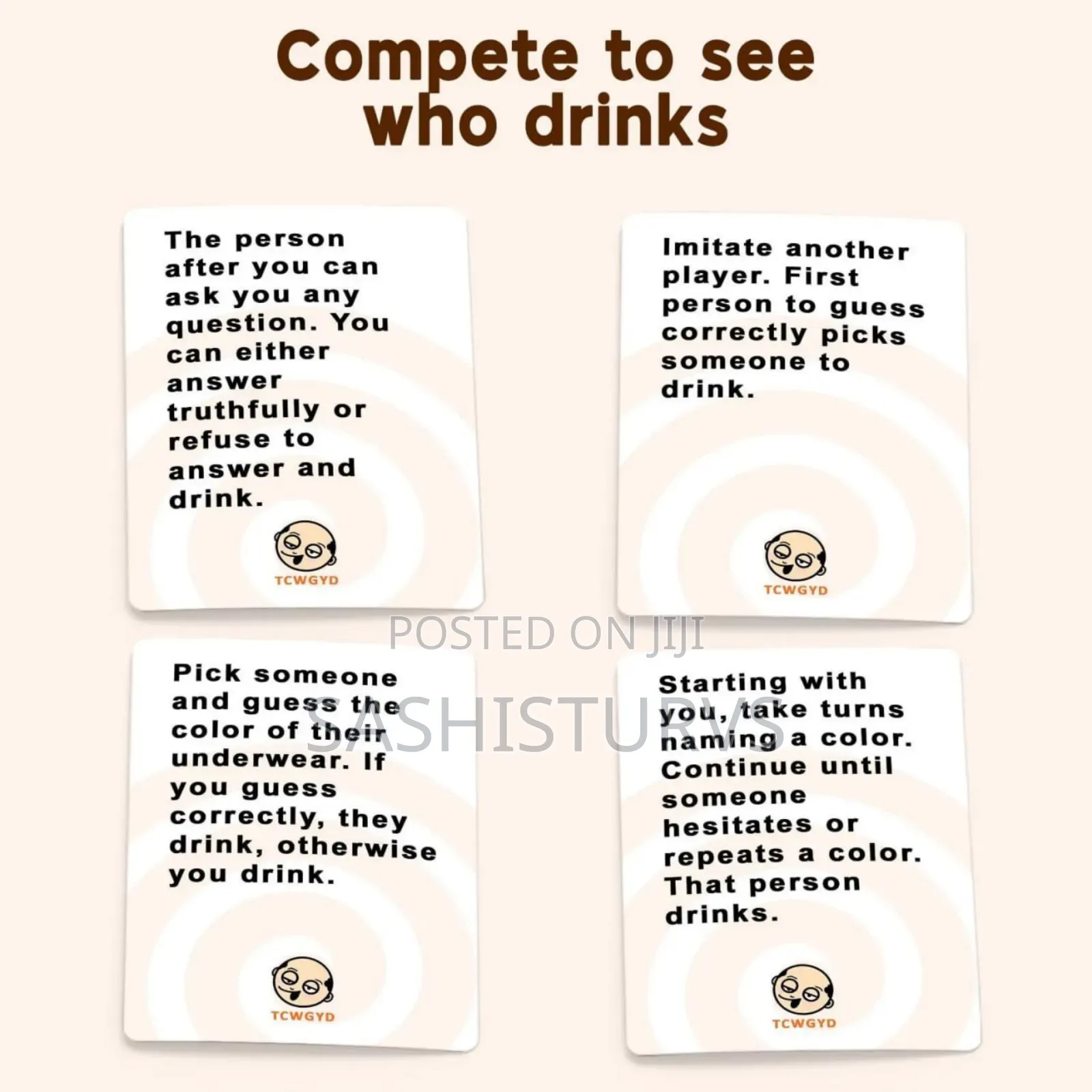 These Cards Will Get You Drunk Adult Card Game