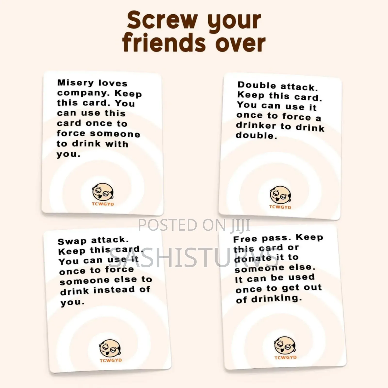 These Cards Will Get You Drunk Adult Card Game