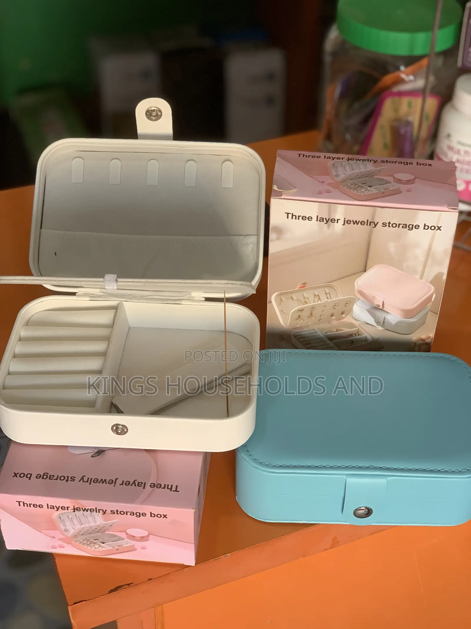 3 Layer Jewelry Storage Box