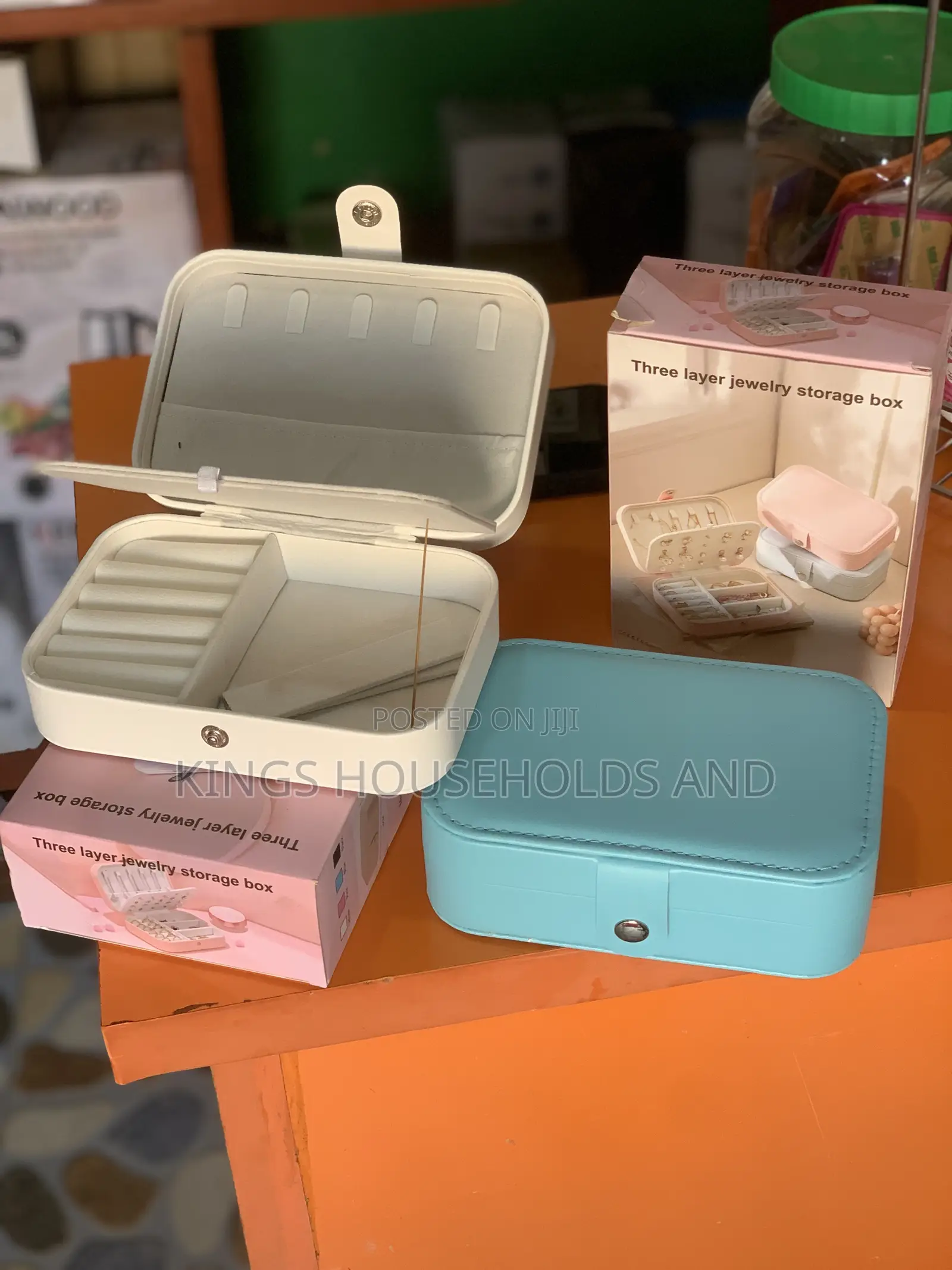 3 Layer Jewelry Storage Box