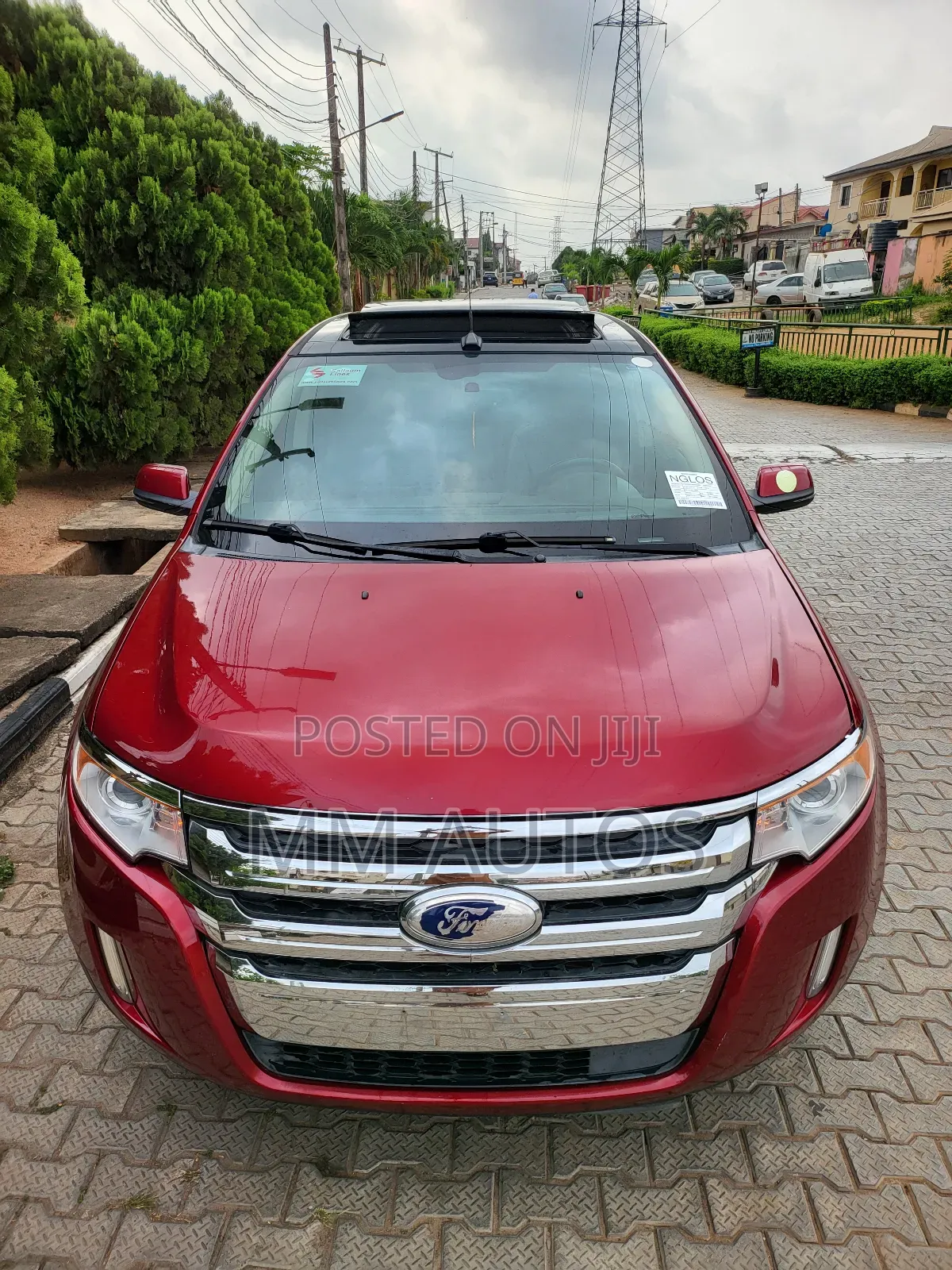 Ford Edge Sport 4dr SUV AWD (2.7L 6cyl Turbo 6A) 2015 Red