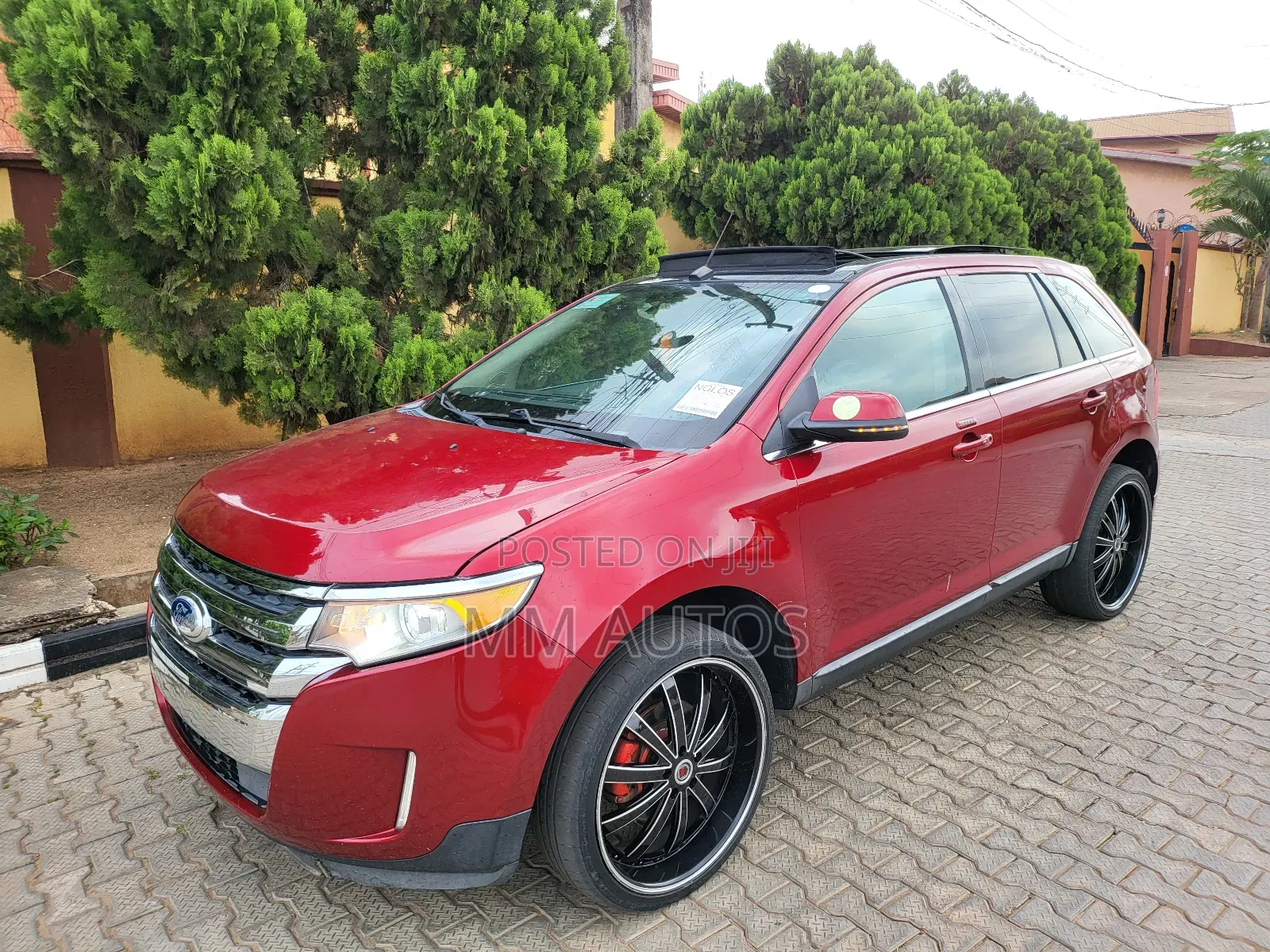 Ford Edge Sport 4dr SUV AWD (2.7L 6cyl Turbo 6A) 2015 Red