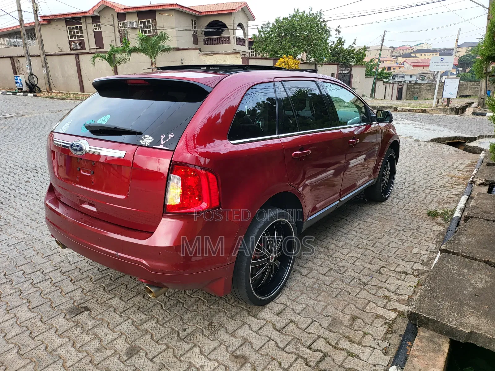 Ford Edge Sport 4dr SUV AWD (2.7L 6cyl Turbo 6A) 2015 Red