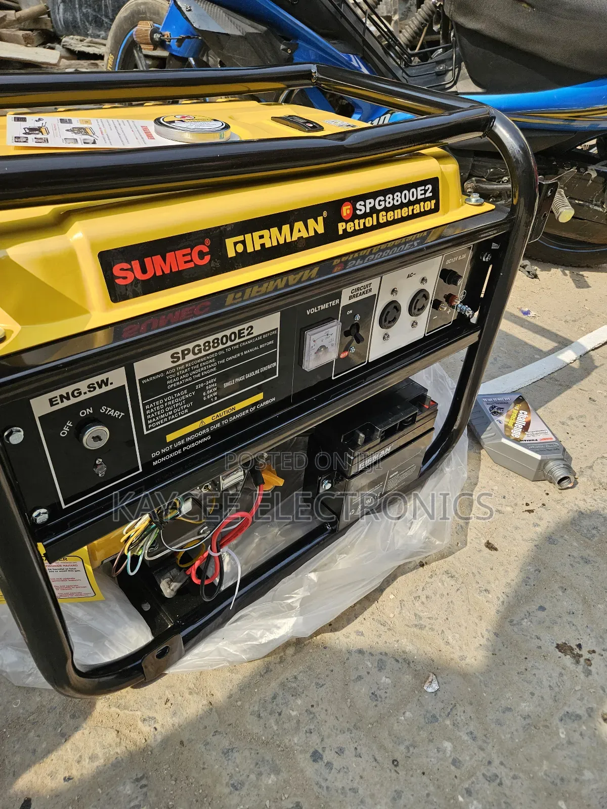 10kva Firman Petorl Generator 100%Copper Wire