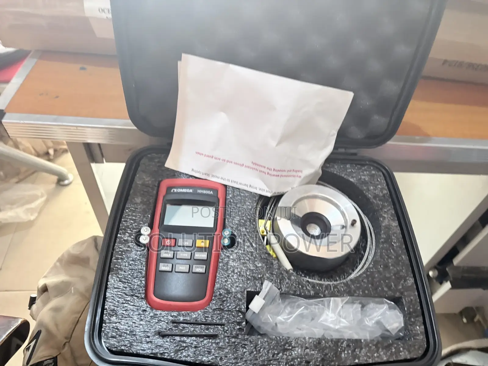 Melt Temperature Measurement System