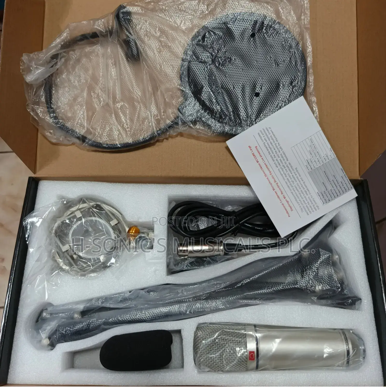 Complete Neumann U87 Condenser Microphone.