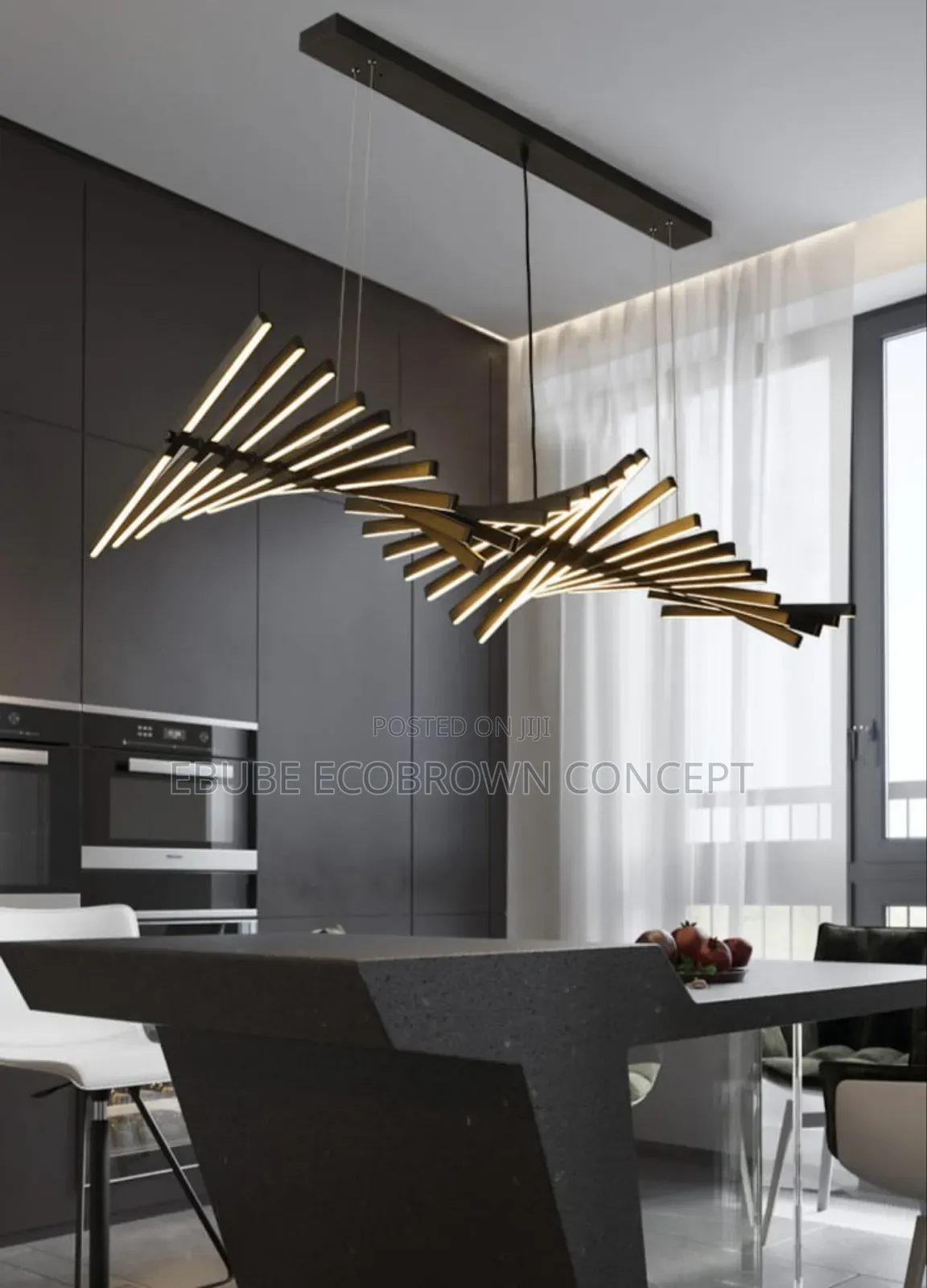 Latest Living Room Led Pendant Lights Fishbone Design Dinning Room,Bar